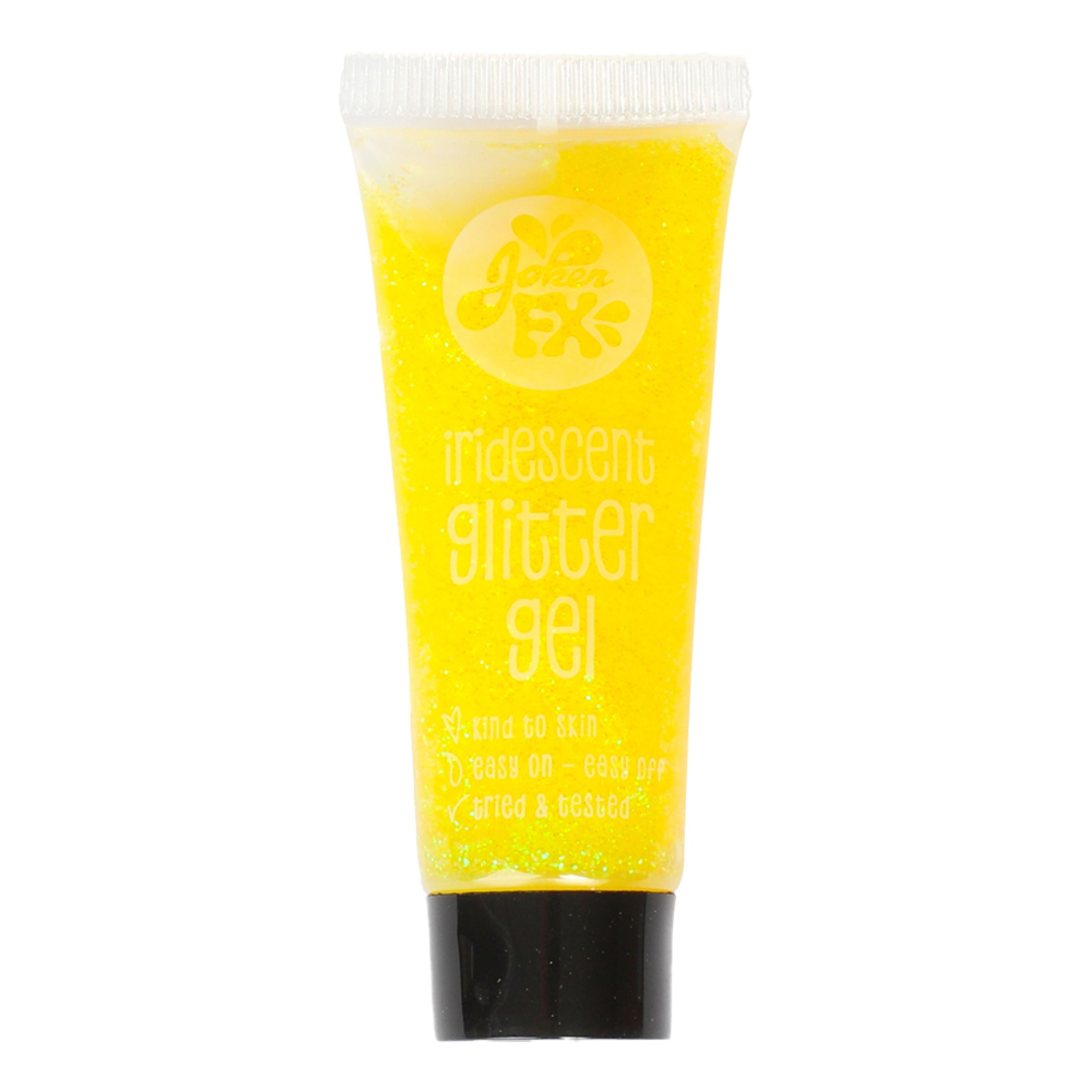 JFX Glitter Gel Färgskimrande - Gul | Hem - Teman - Färger - Blå | Pryloteket