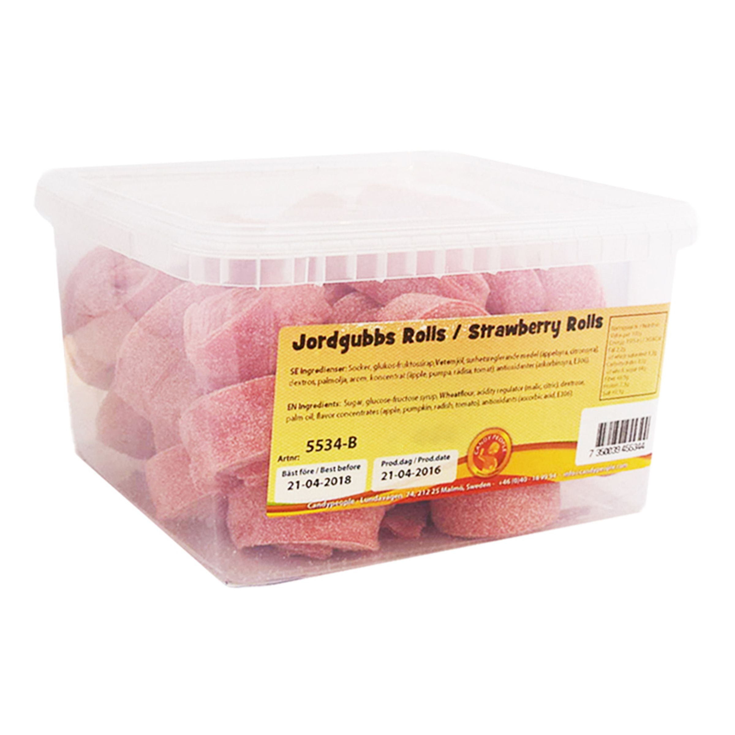 Jordbær Rolls Økonomipakke - 3 kg