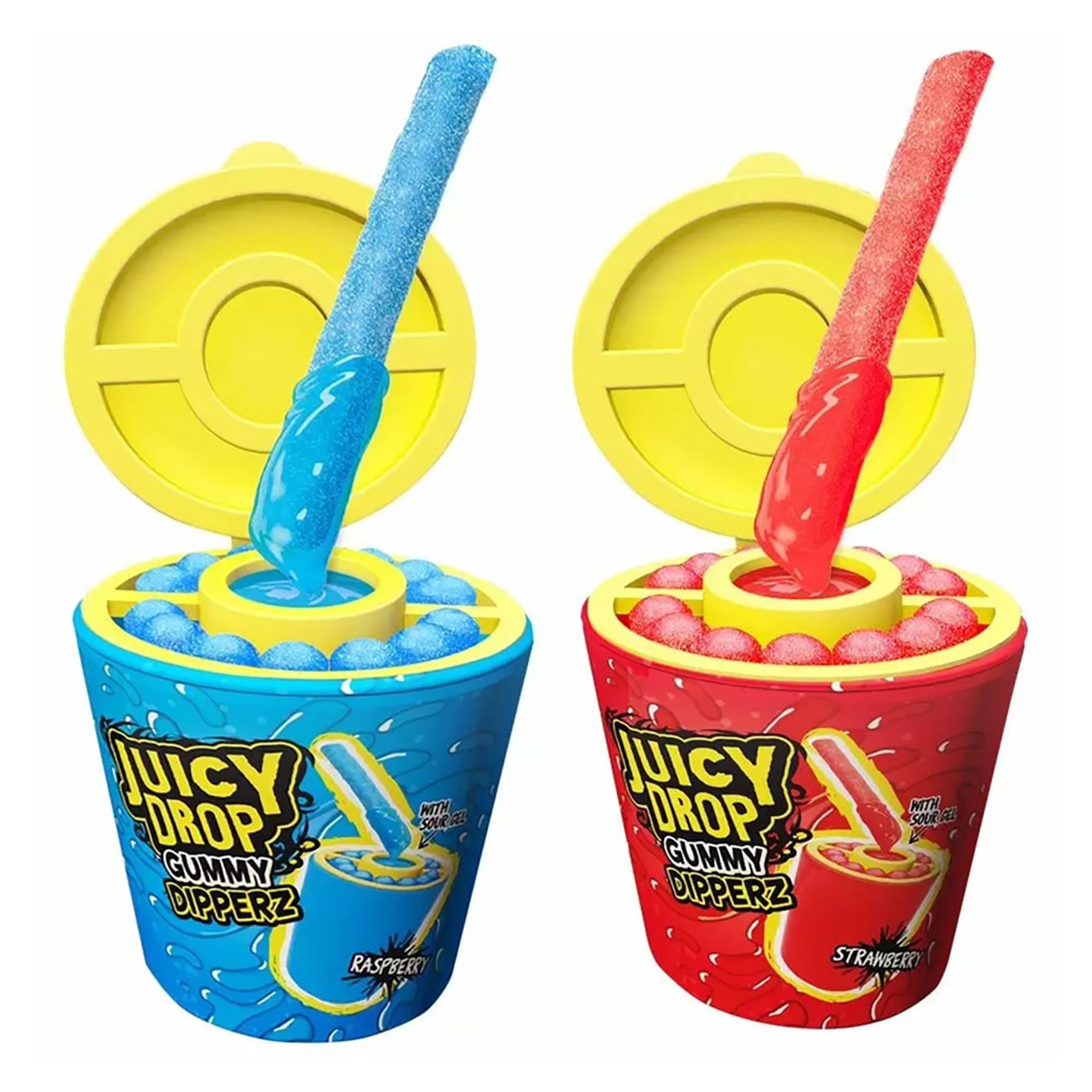 Juicy Drop Gummy Dipperz - 96 g | Hem - Godis & Läsk - Godis - Amerikanskt Godis | Maskeradspecialisten