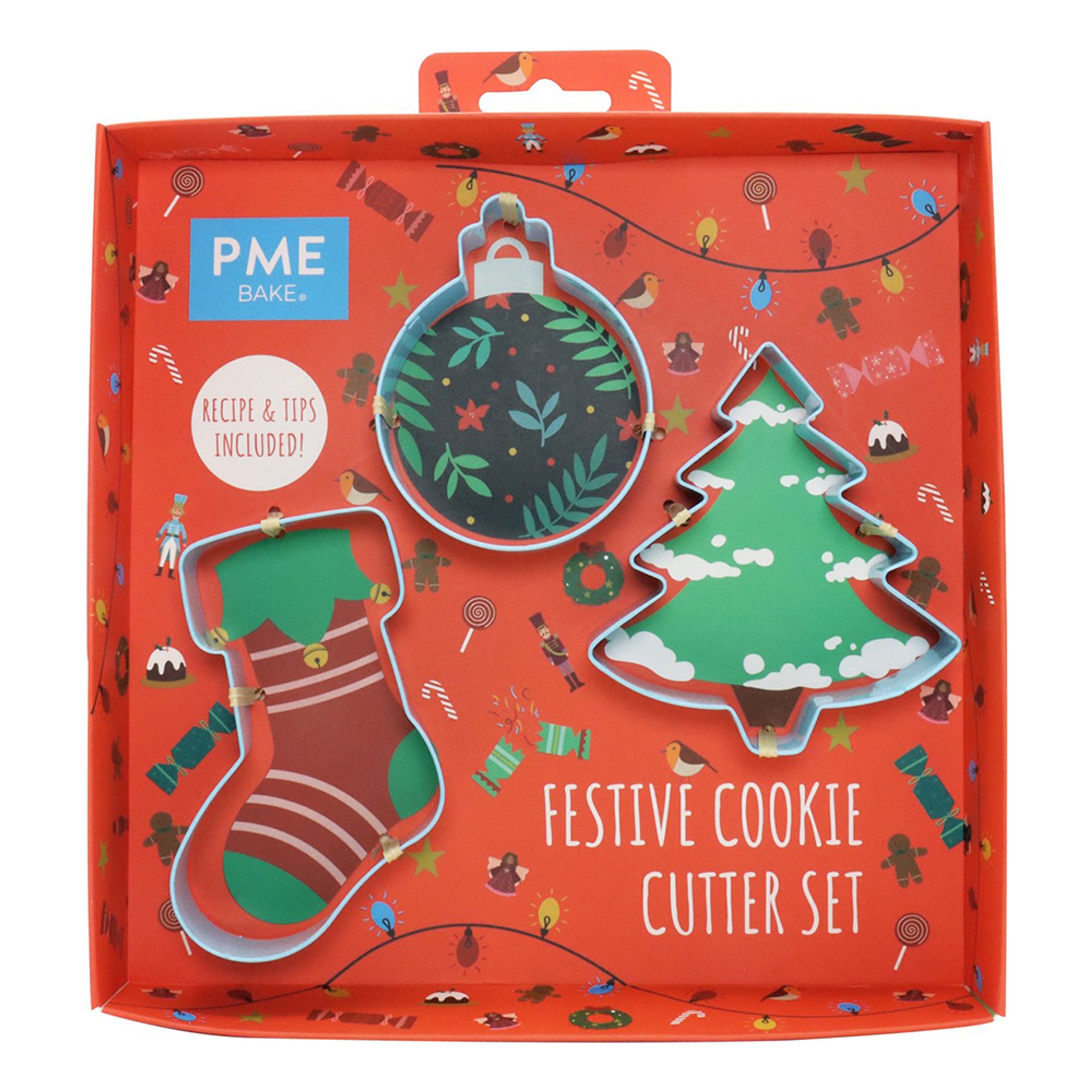 PME Kageforme Julemotiv Sæt - 3-pak