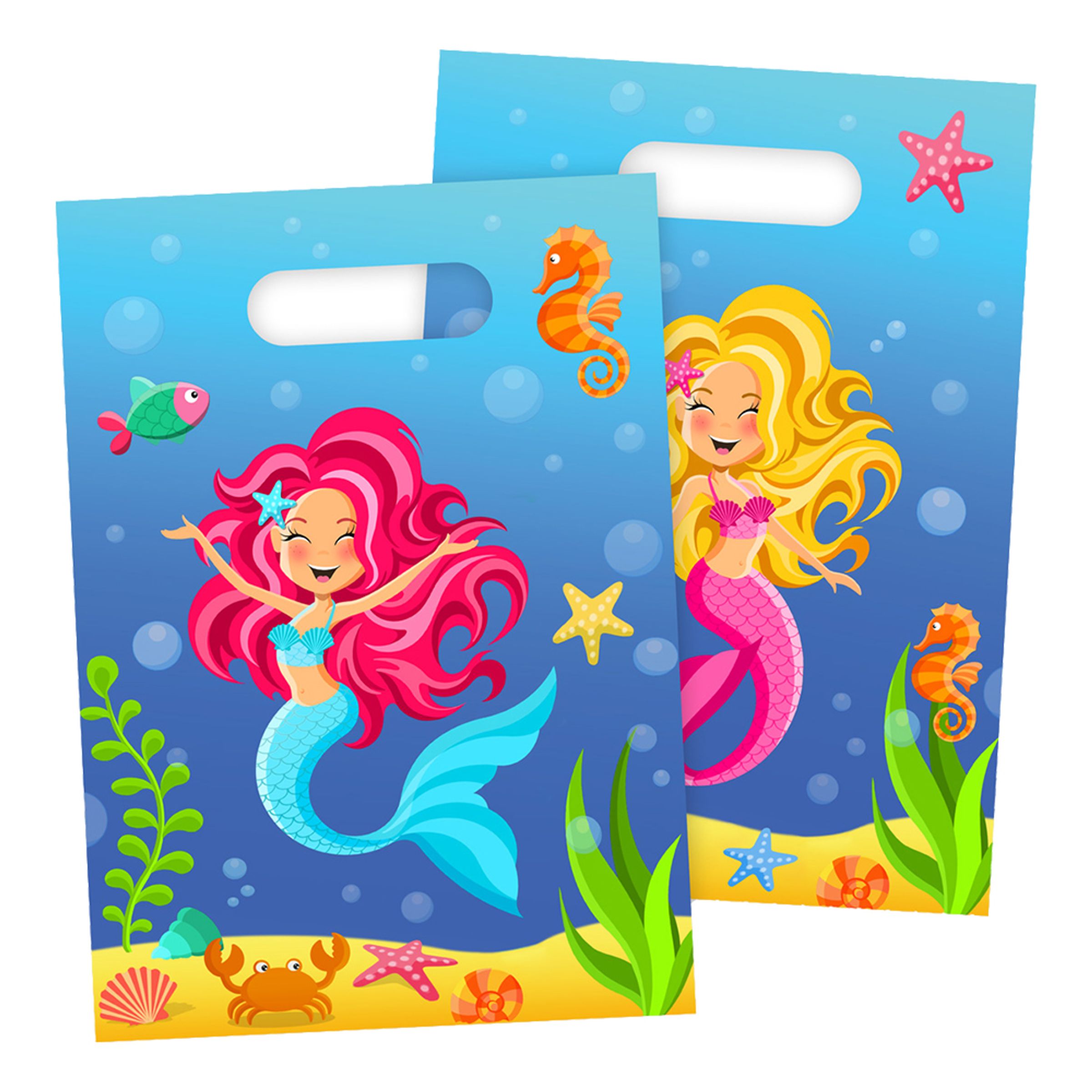 Gaveposer Mermaid - 8-stk