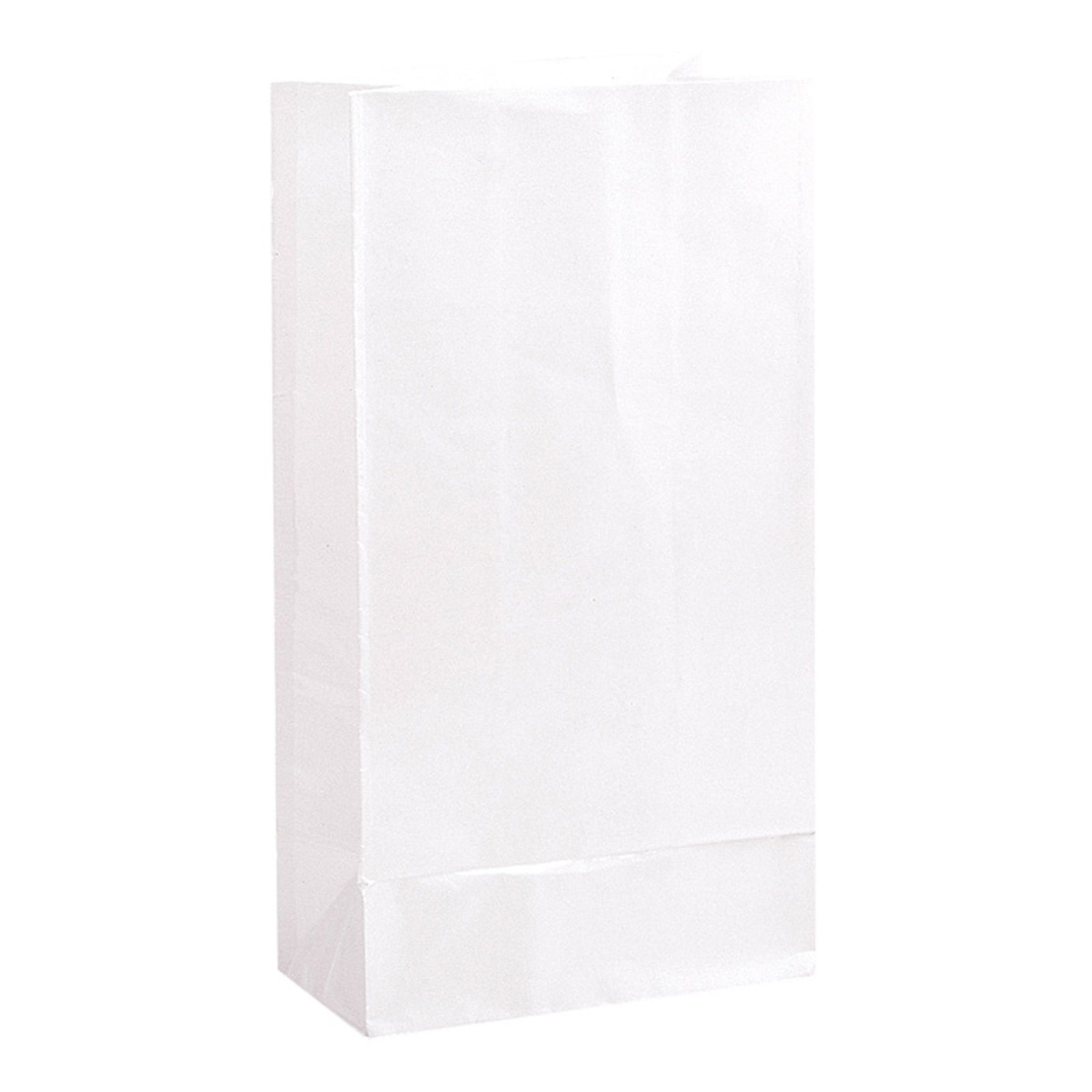 Kalaspåsar Vita - 12-pack | Hem - Festartiklar - Kalastillbehör - Kalaspåsar | Pryloteket