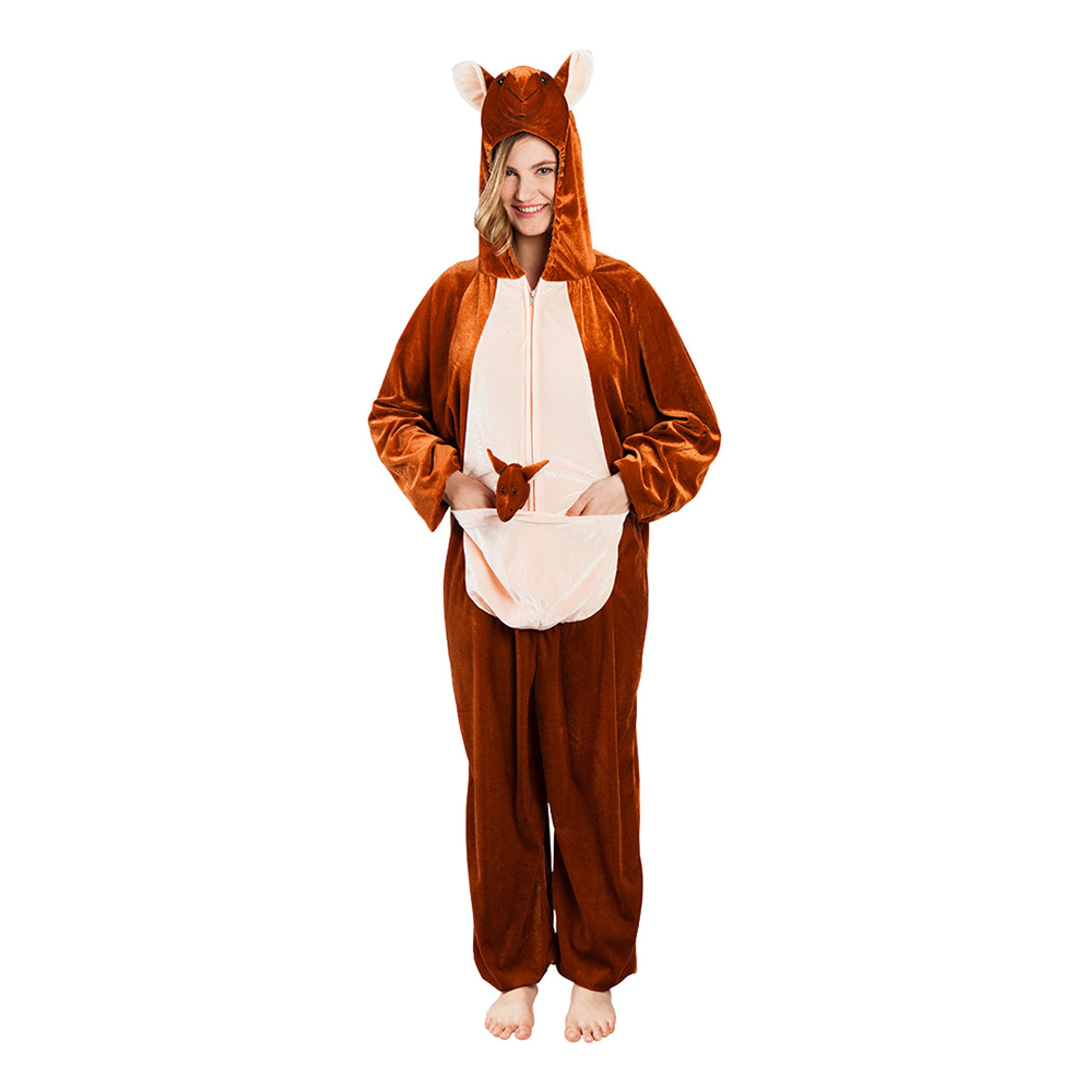 Kænguru Onesie Kostume - Large