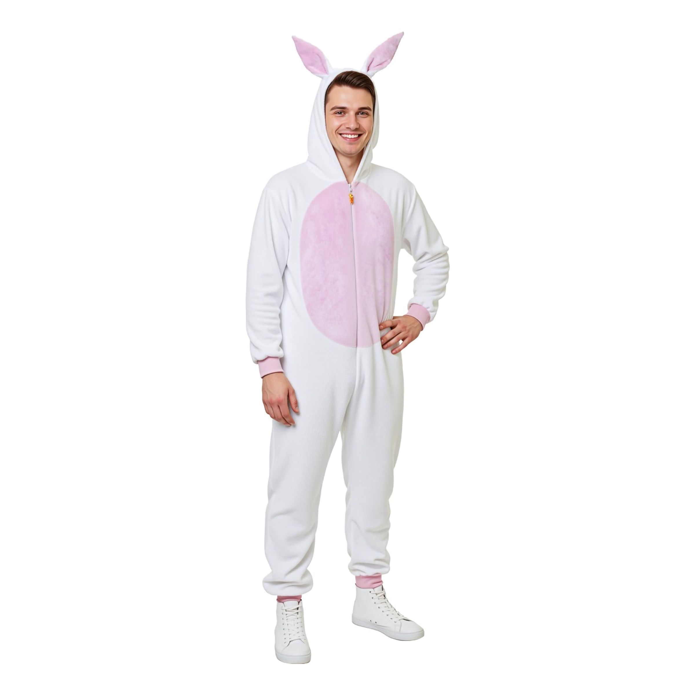 Kanin Jumpsuit Maskeraddräkt - Small/Medium | Hem - Maskerad - Maskeraddräkter - Damdräkter | Pryloteket