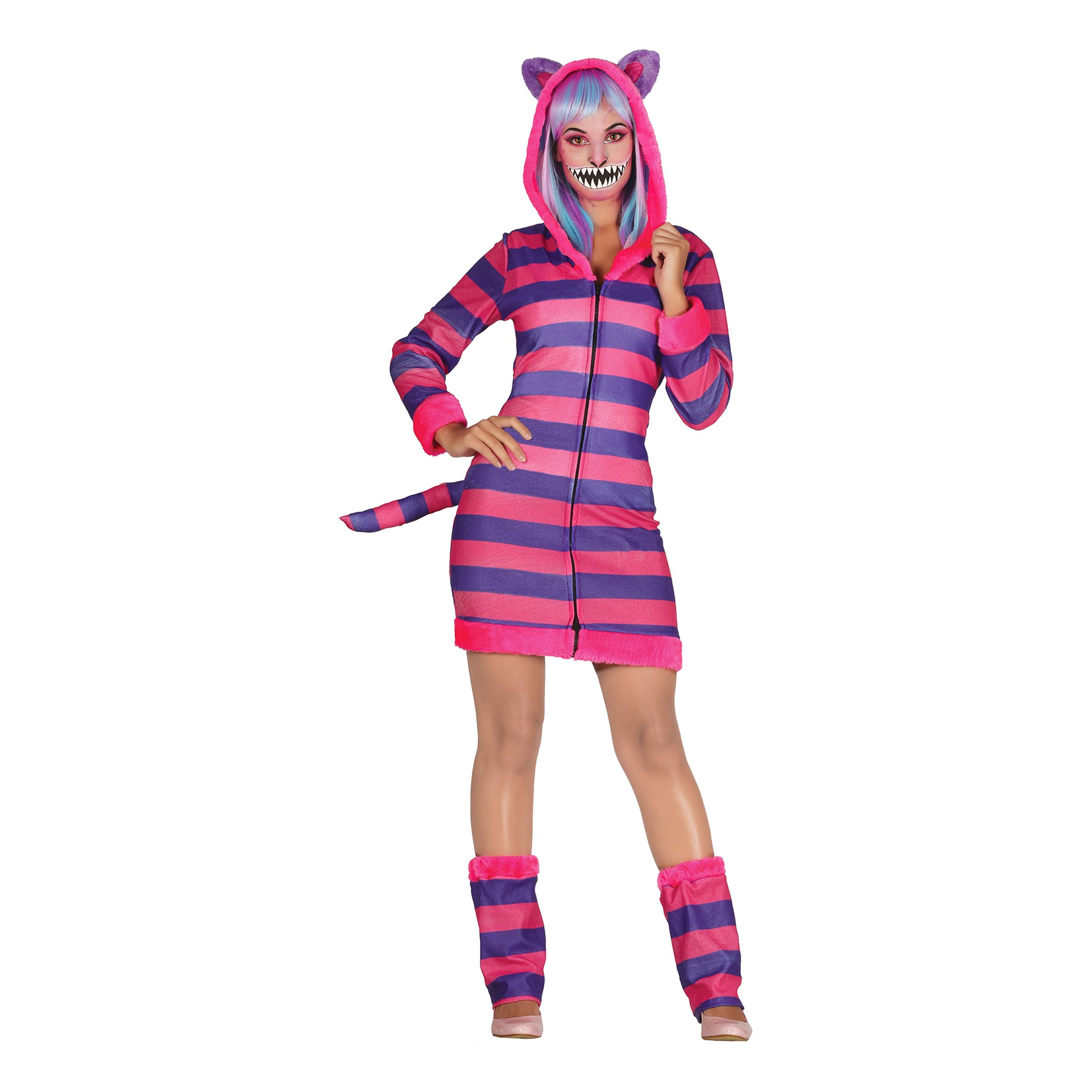 Katt i Underlandet Maskeraddräkt - Medium | Hem - Maskerad - Maskeraddräkter - Damdräkter | Maskeradspecialisten