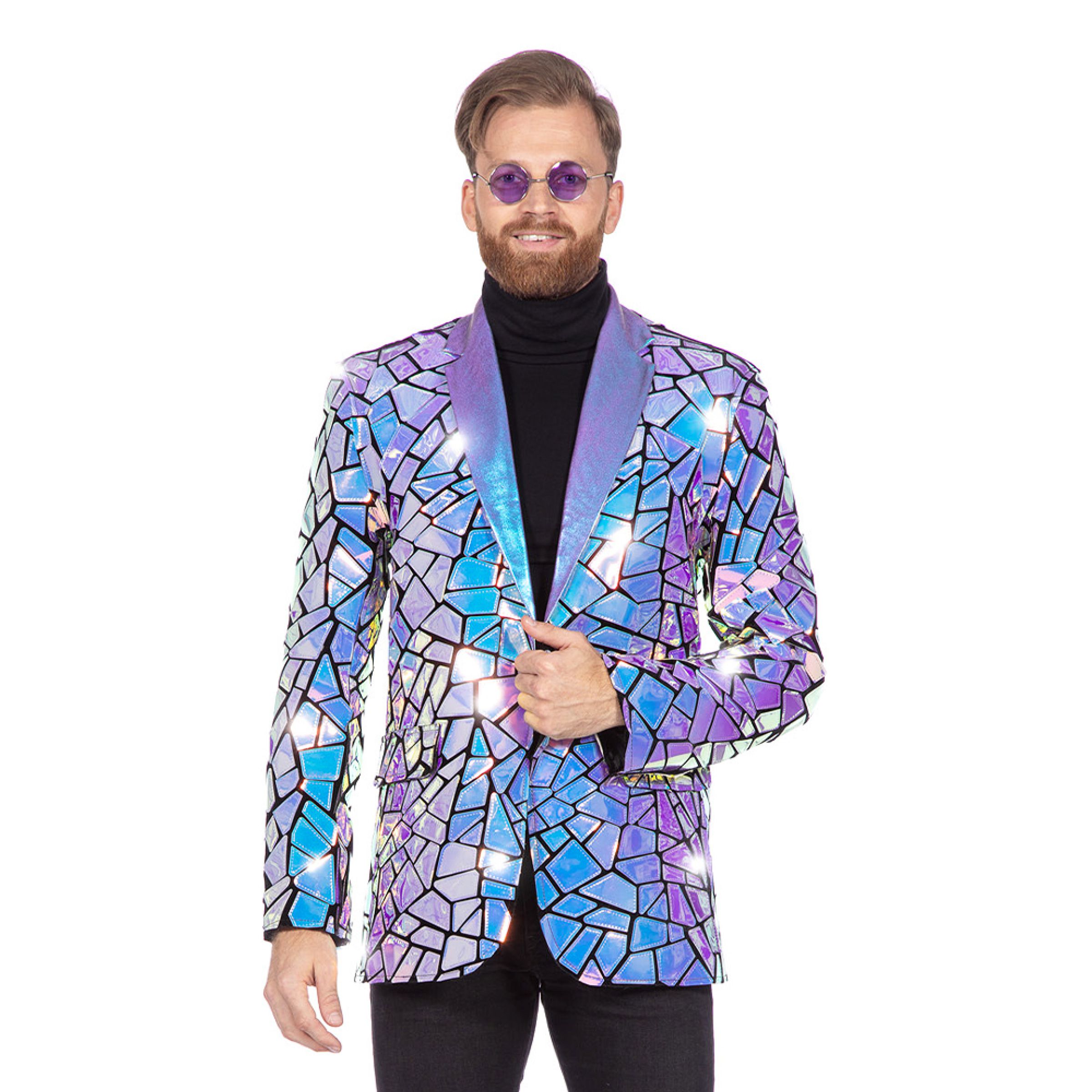 Kavaj Holografisk - Medium | Hem - Teman - Evenemang - Schlagerfest | Pryloteket