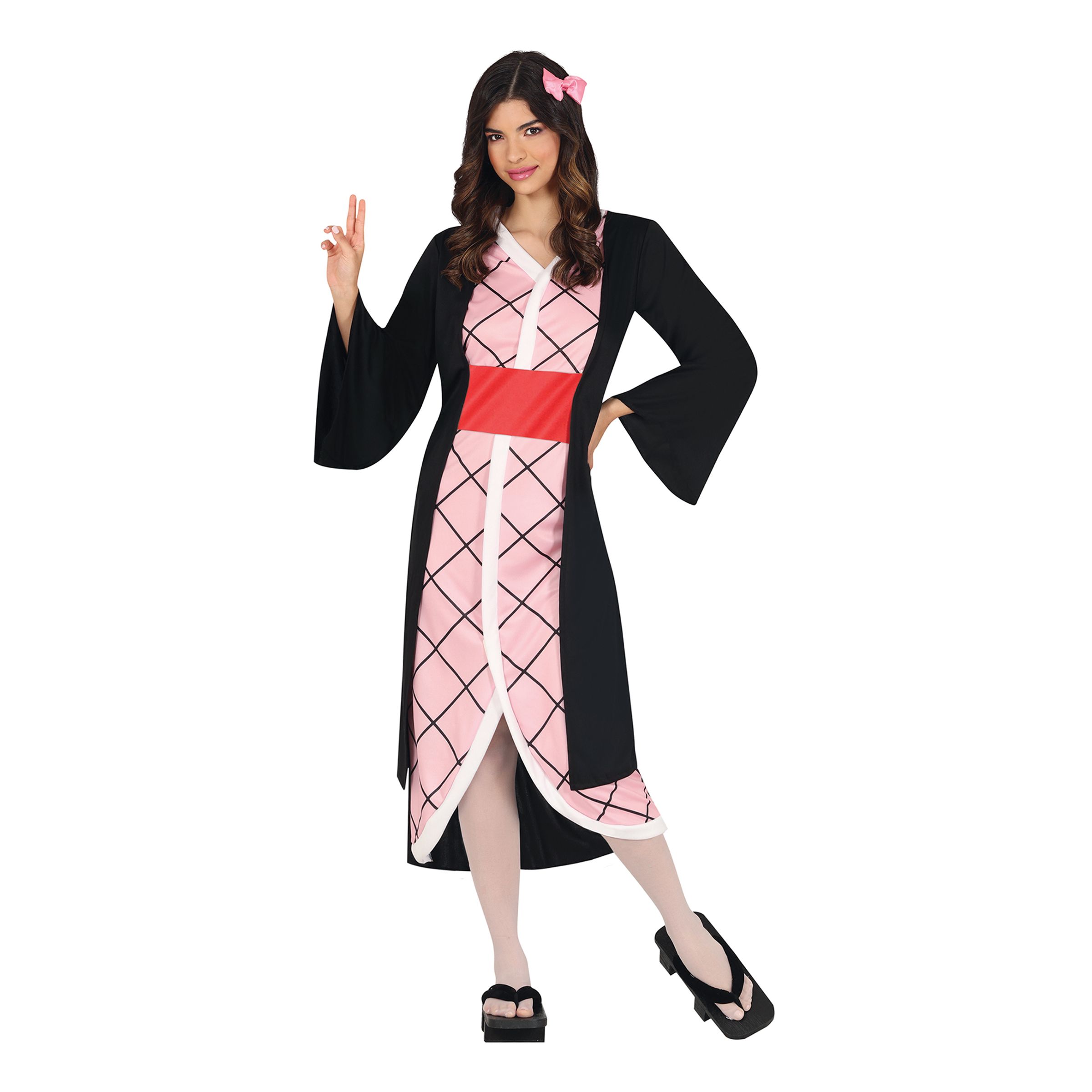 Kimono Fighter Maskeraddräkt - Medium | Hem - Maskerad - Maskeraddräkter - Damdräkter | Maskeradspecialisten