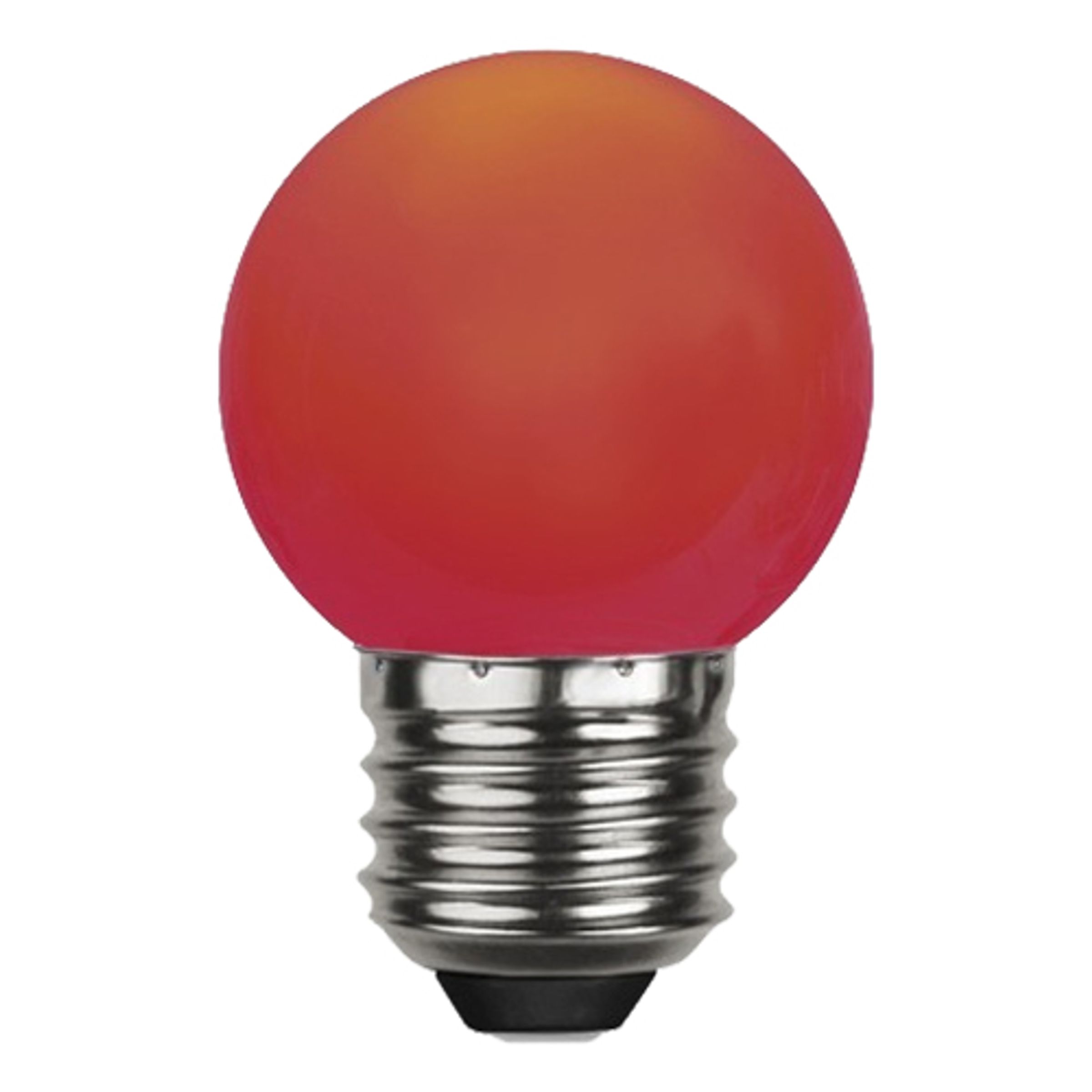 LED-pære E27 - Rød