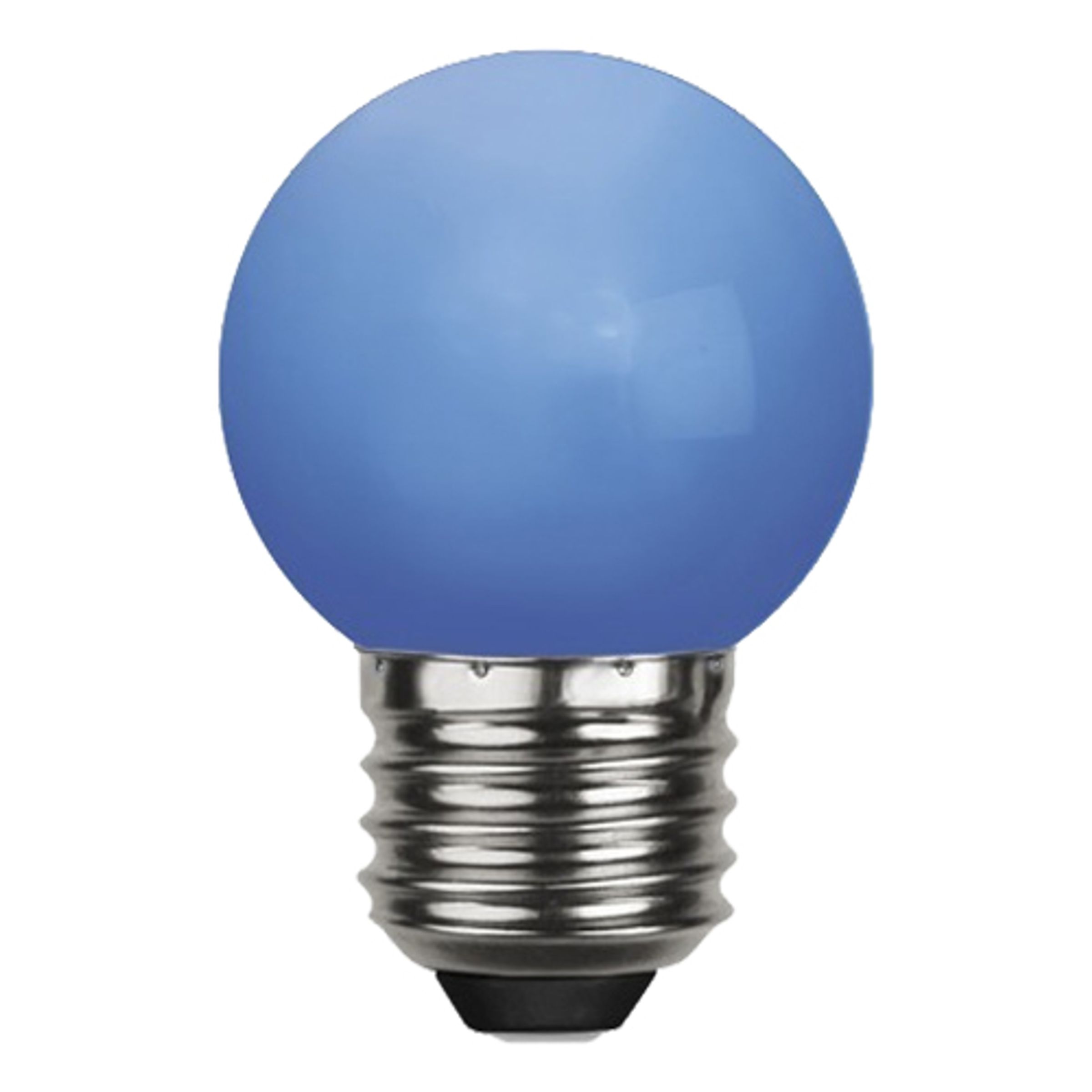 LED-pære E27 - Blå billede