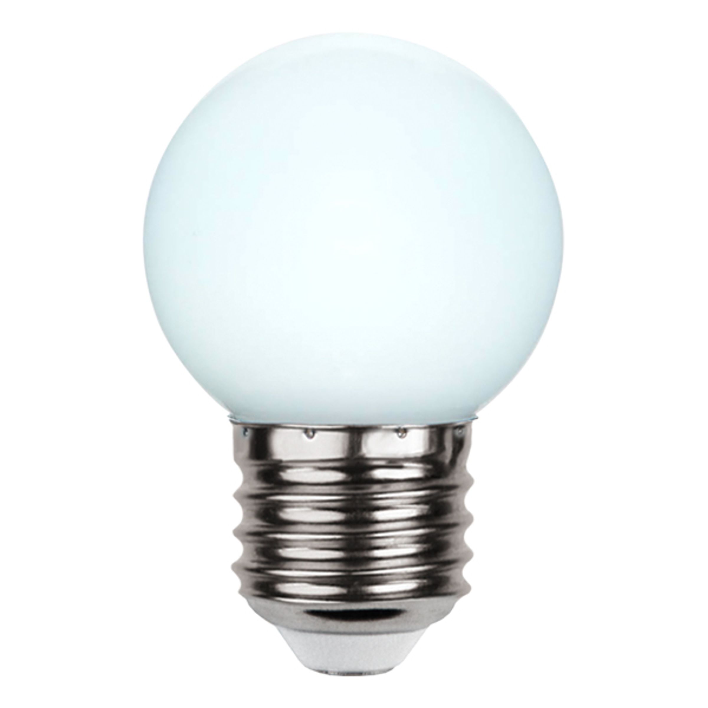 LED-pære E27 - Vit billede