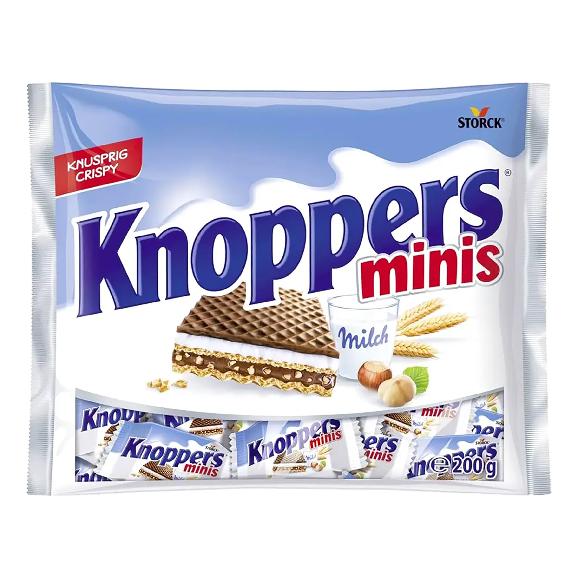 Knoppers Minis - 200 g | Hem - Godis & Läsk - Godis - Choklad | Maskeradspecialisten