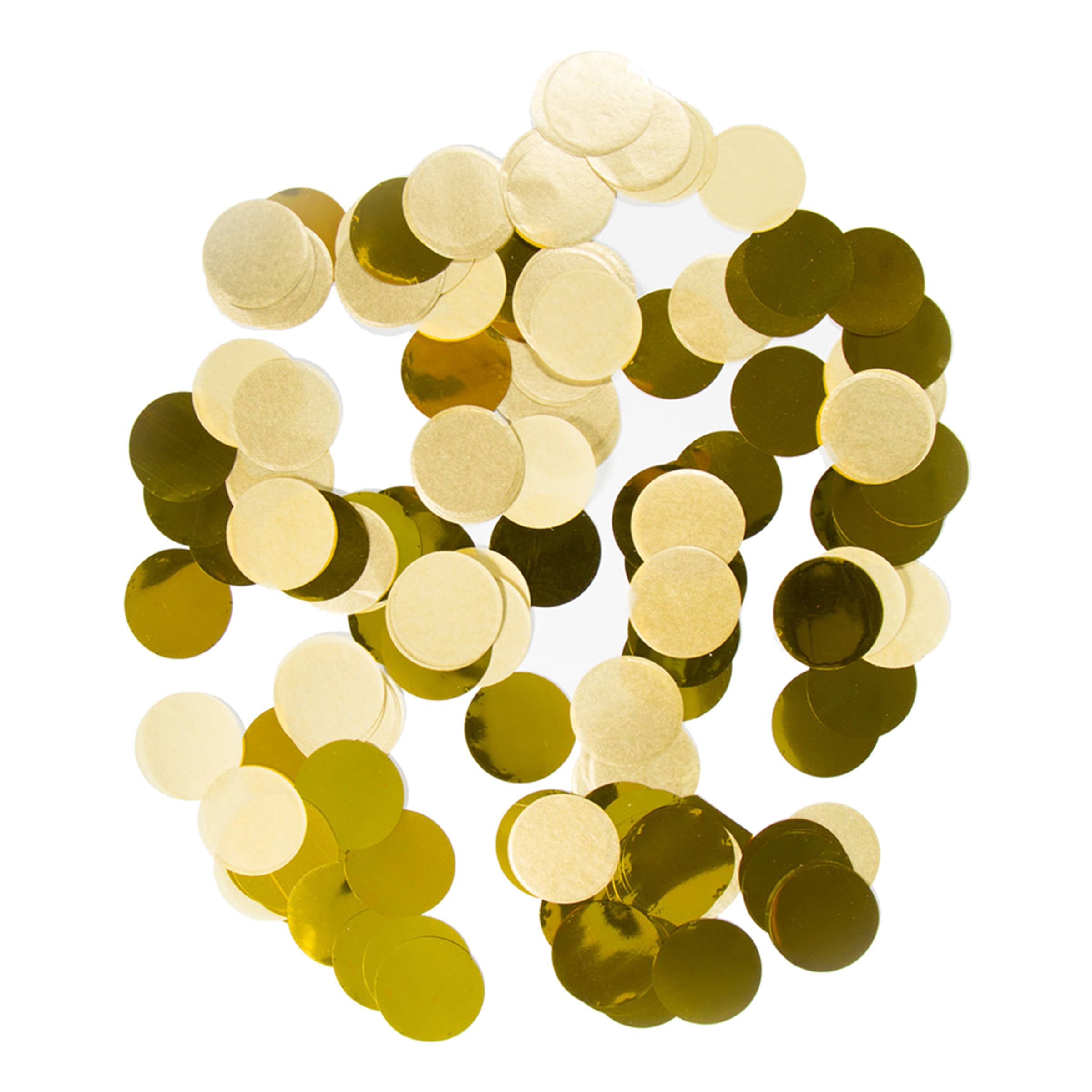 Konfetti Guld Stora - 14 g | Hem - Festartiklar - Festdekoration - Konfetti | Party Outlet