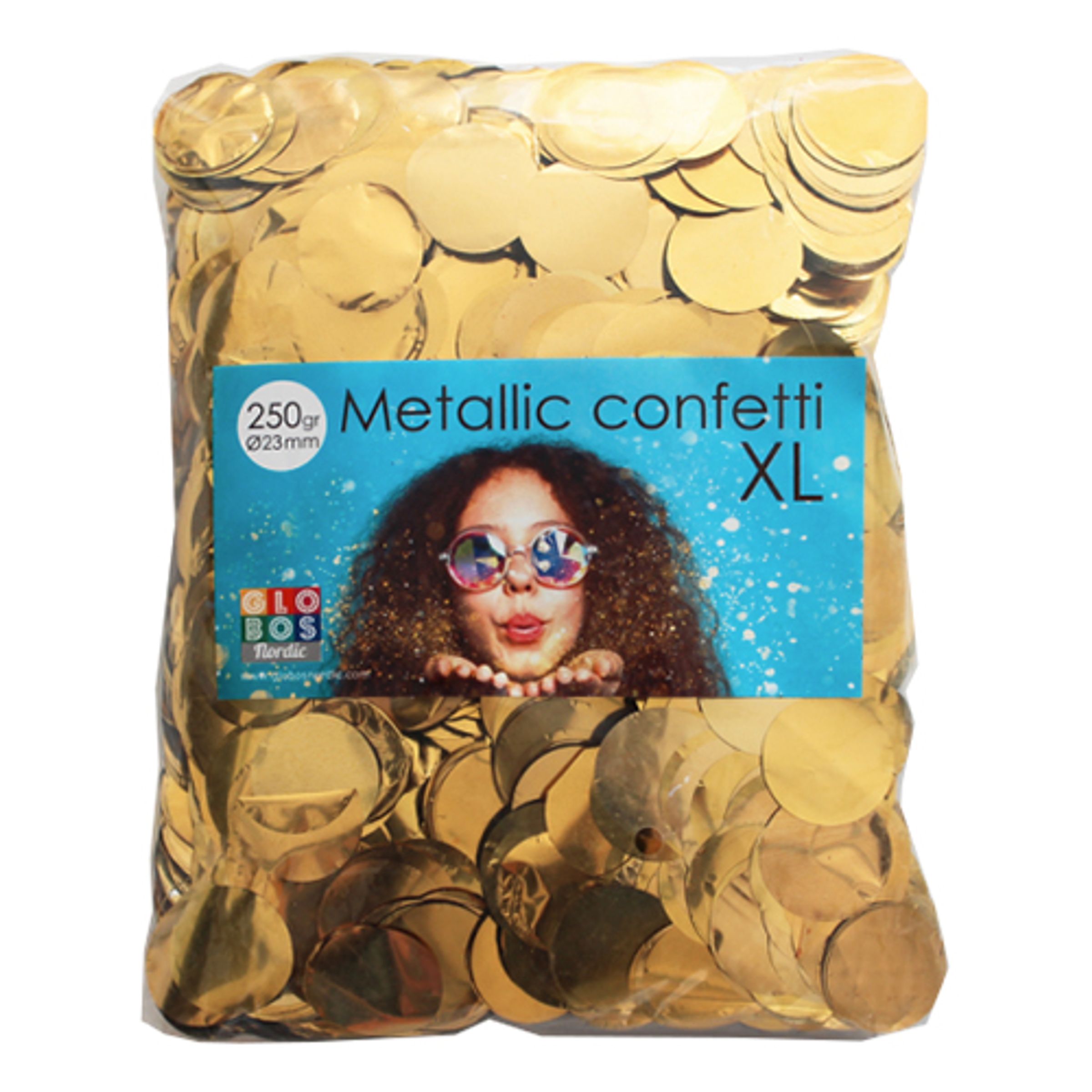 Konfetti Store Guld Metallic - 250 gram