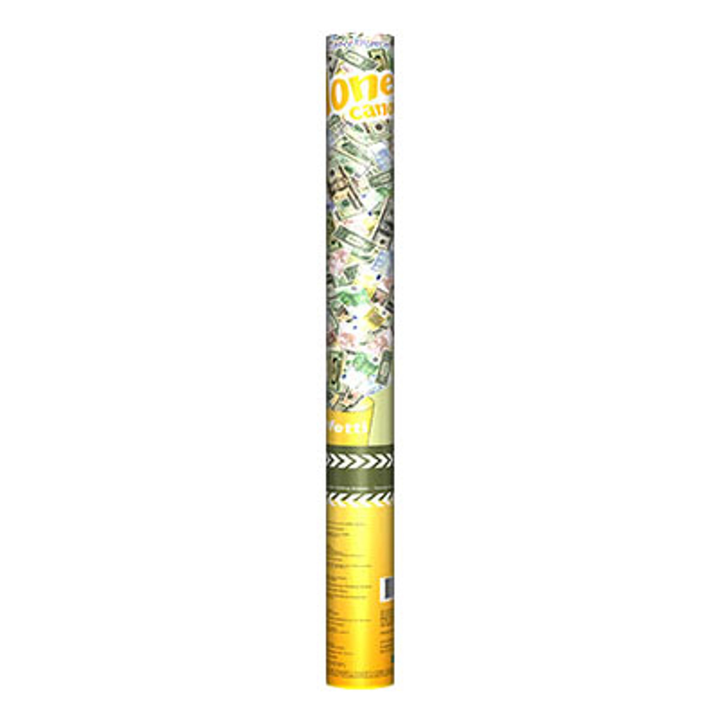 Konfettikanon Penge - 60 cm