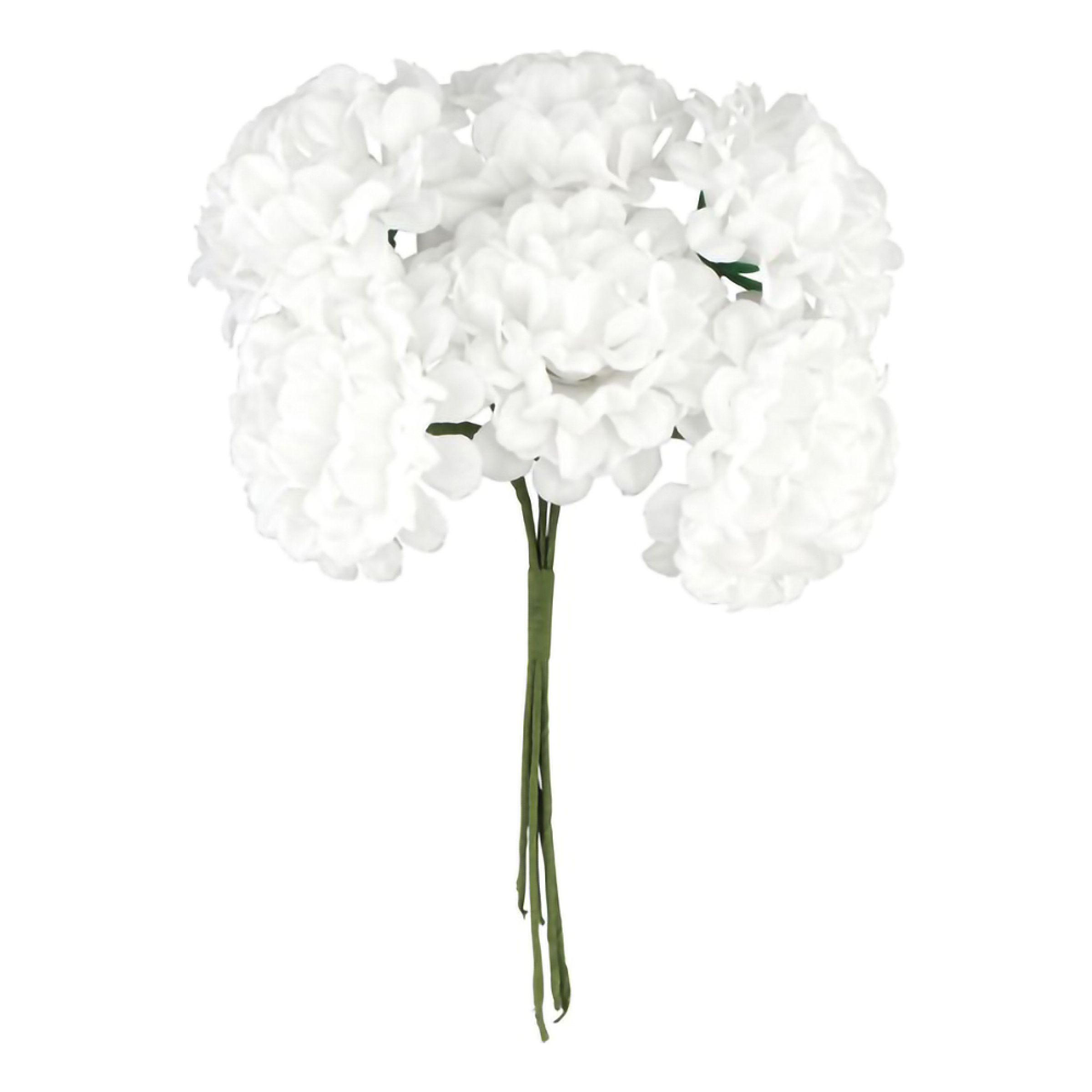 Kunstig Blomsterbuket Hortensia Hvid