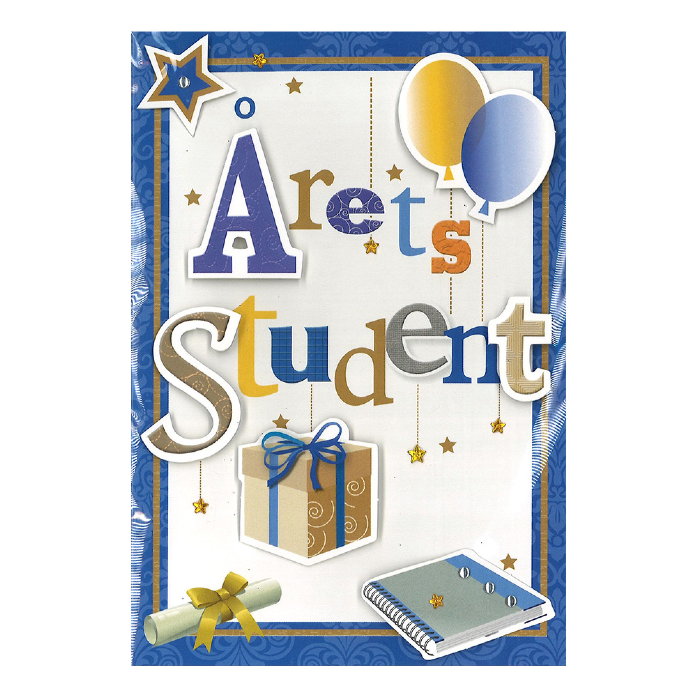 Kort Årets Student | Hem - Teman - Högtider - Student - Studentkort & Examenskort | Party Outlet