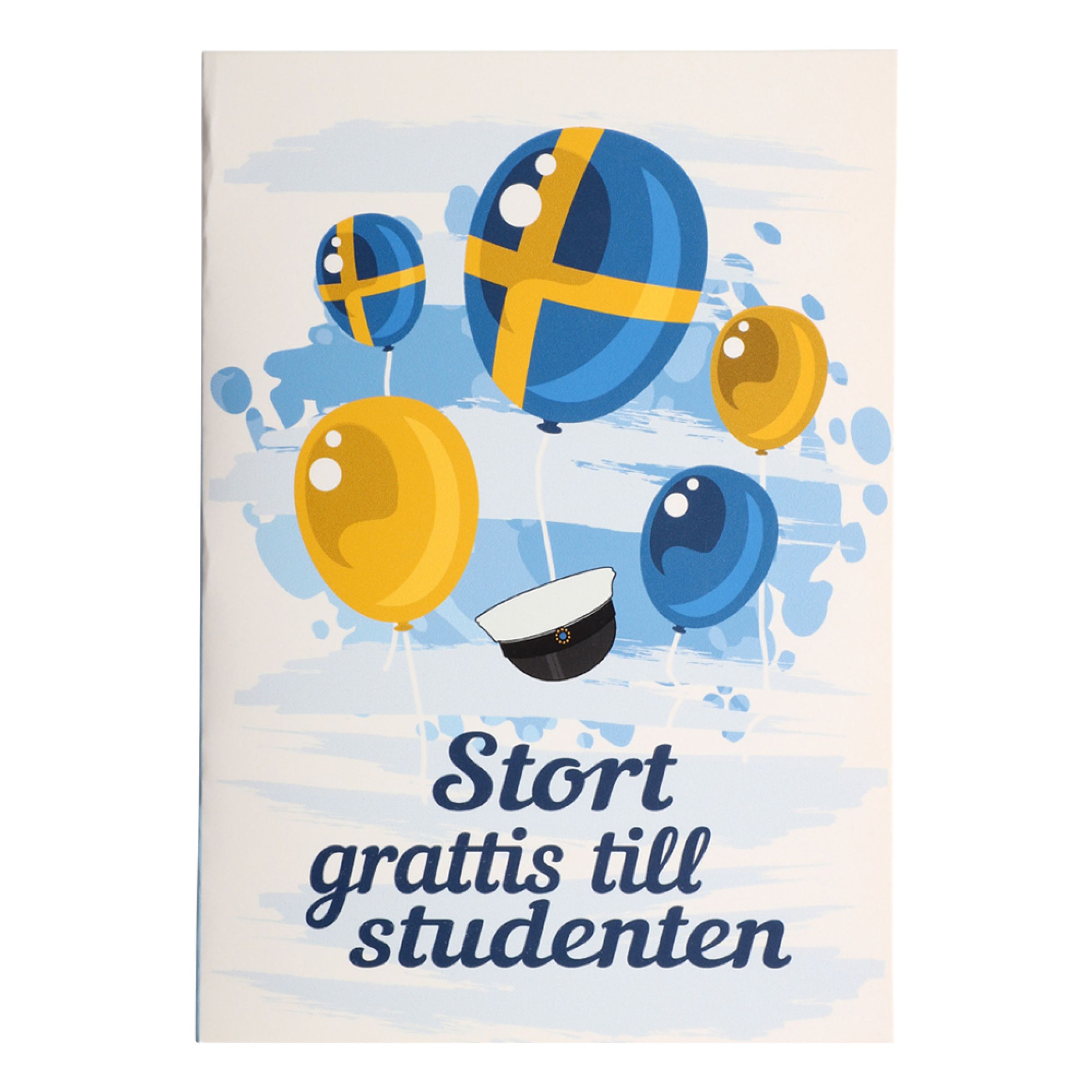 Kort Grattis till Studenten Ballonger | Hem - Festartiklar - Hälsningskort - Gratulationskort | Pryloteket