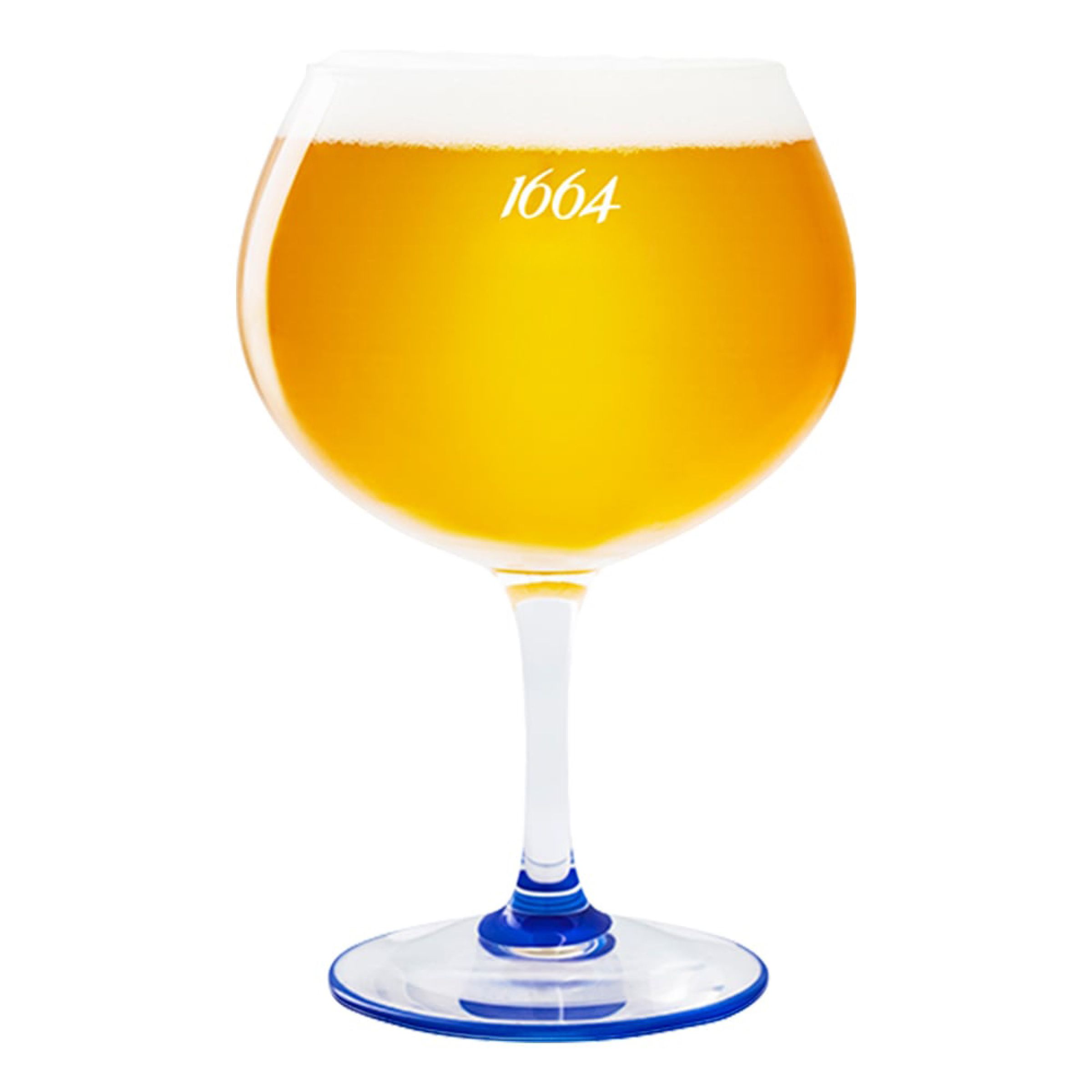 Kronenbourg 1664 Blanc Stem Ølglas - 6-pak