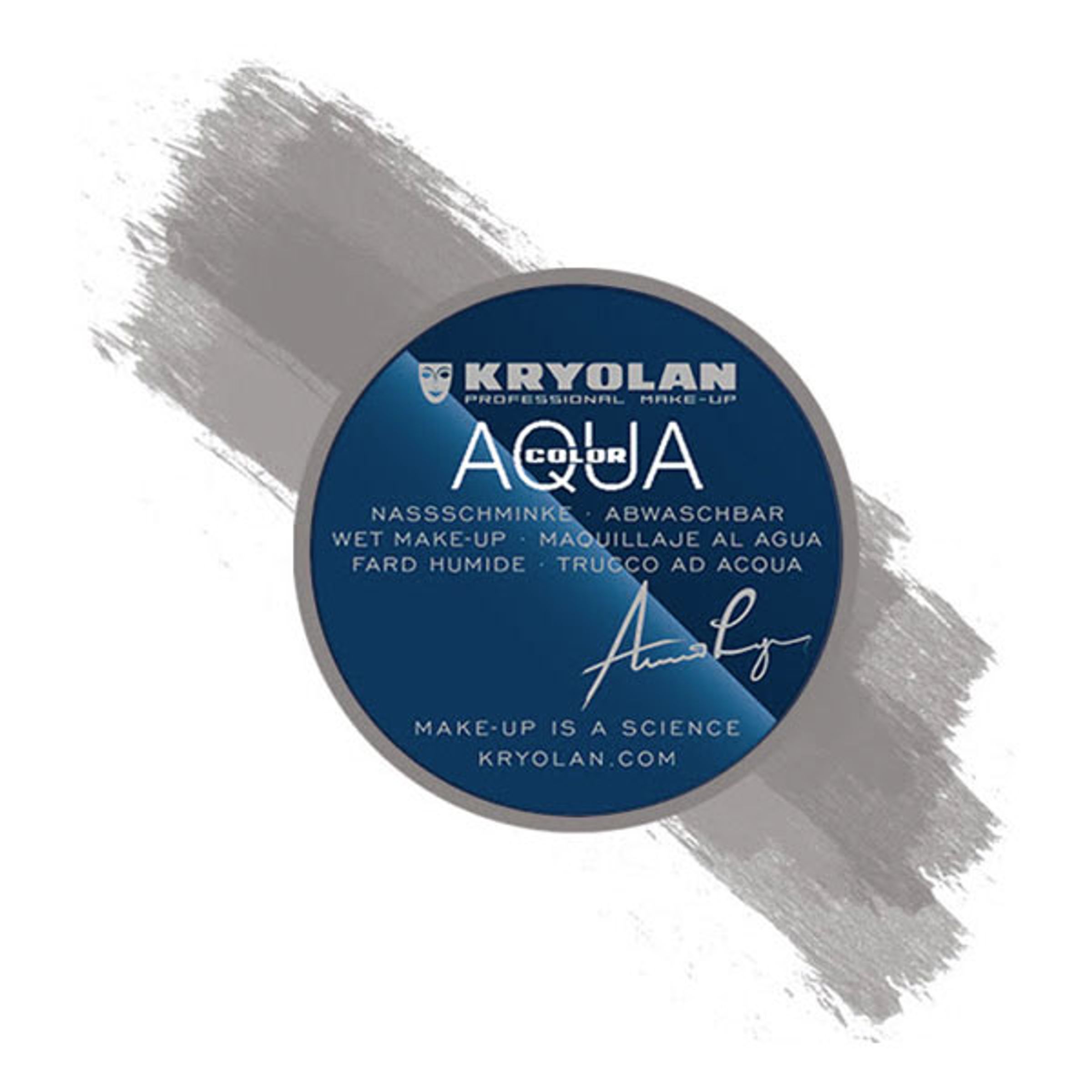 Kryolan Aquacolor Sminke - Lysegrå