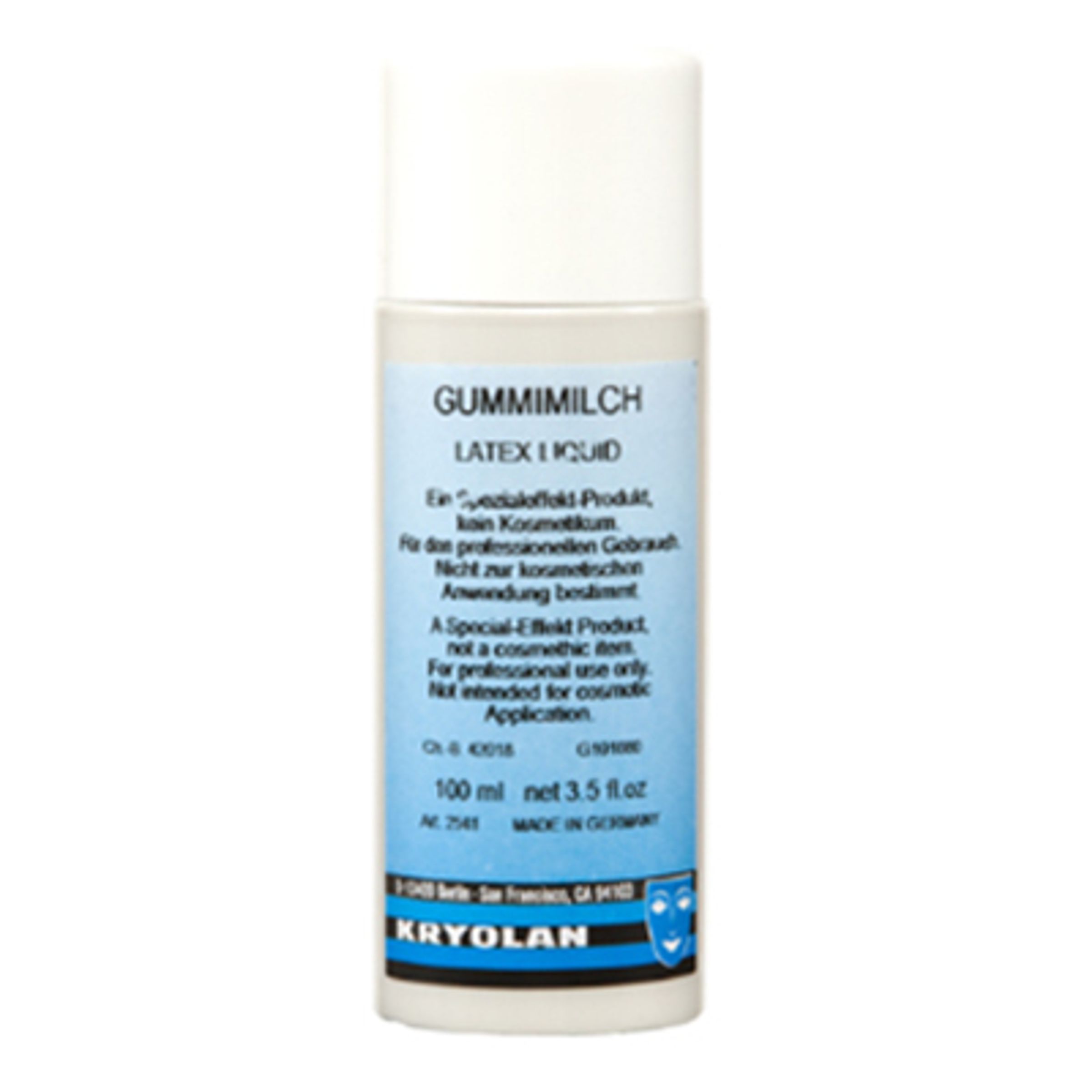 Kryolan Flydende Latex 250 ml - 100 ml