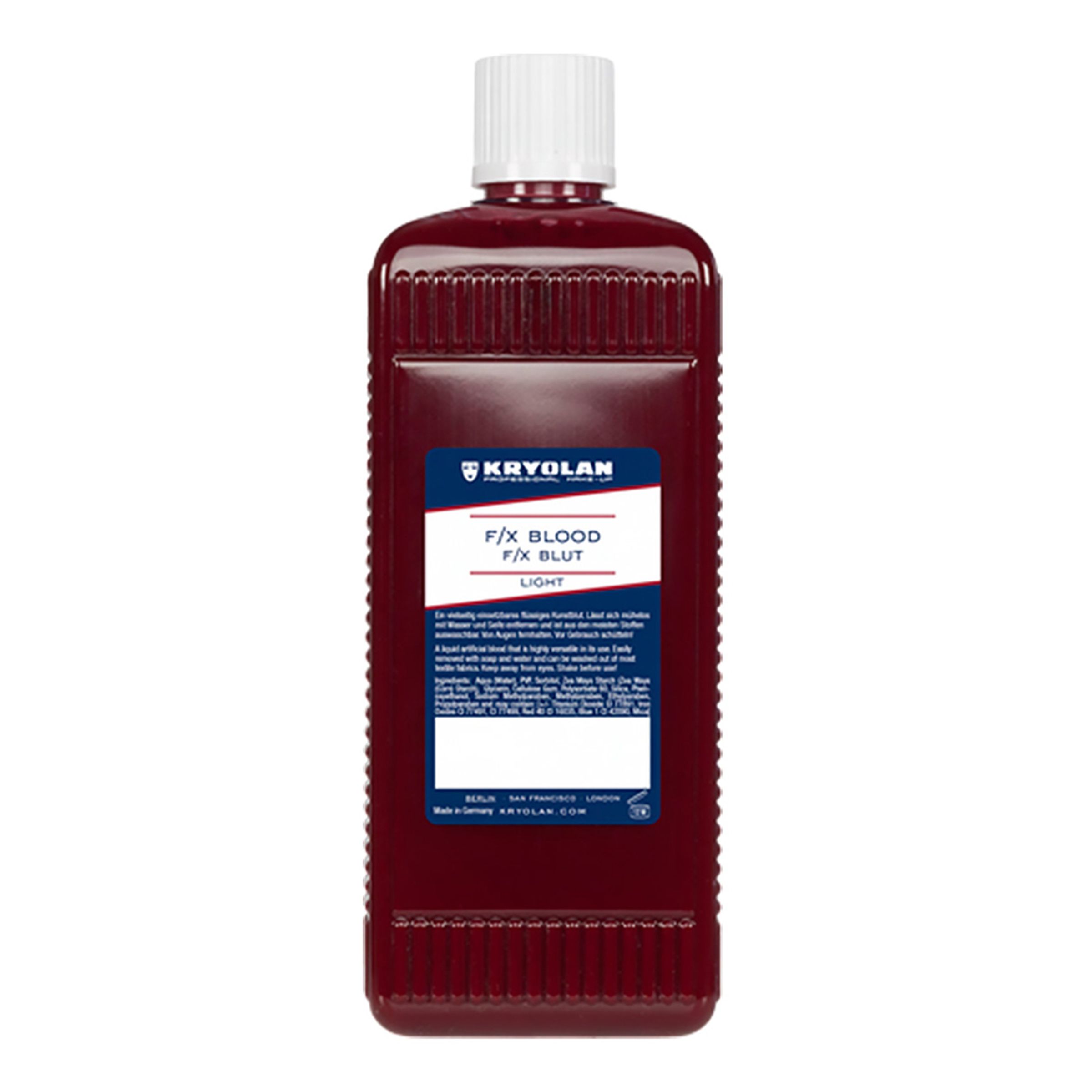 Kryolan F/X Blod - 500 ml Klar rød