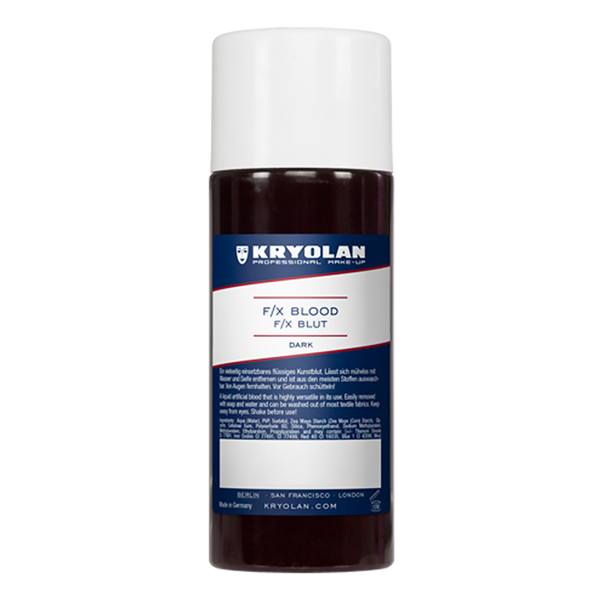 Kryolan F/X Blod - 250 ml Mørkerød