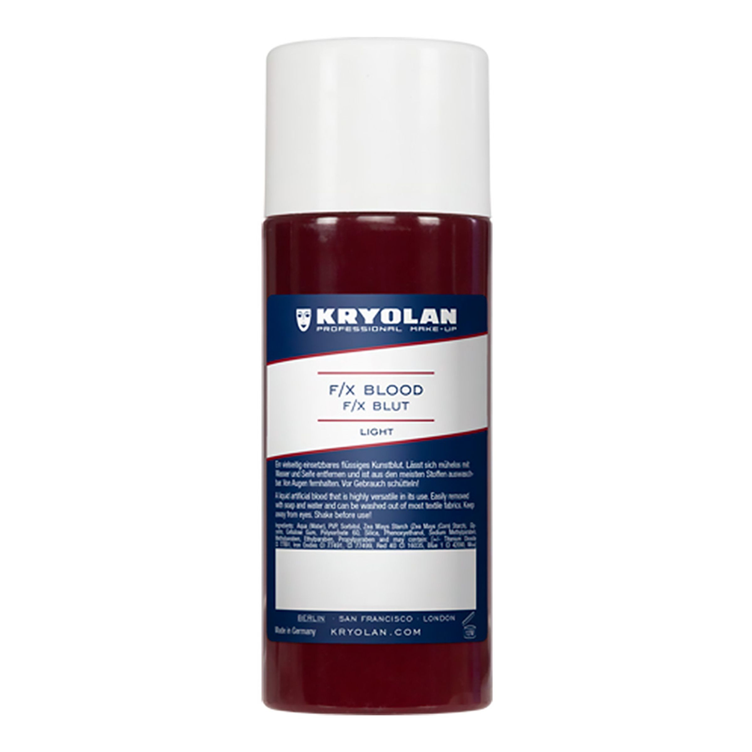 Kryolan F/X Blod - 250 ml Klar rød