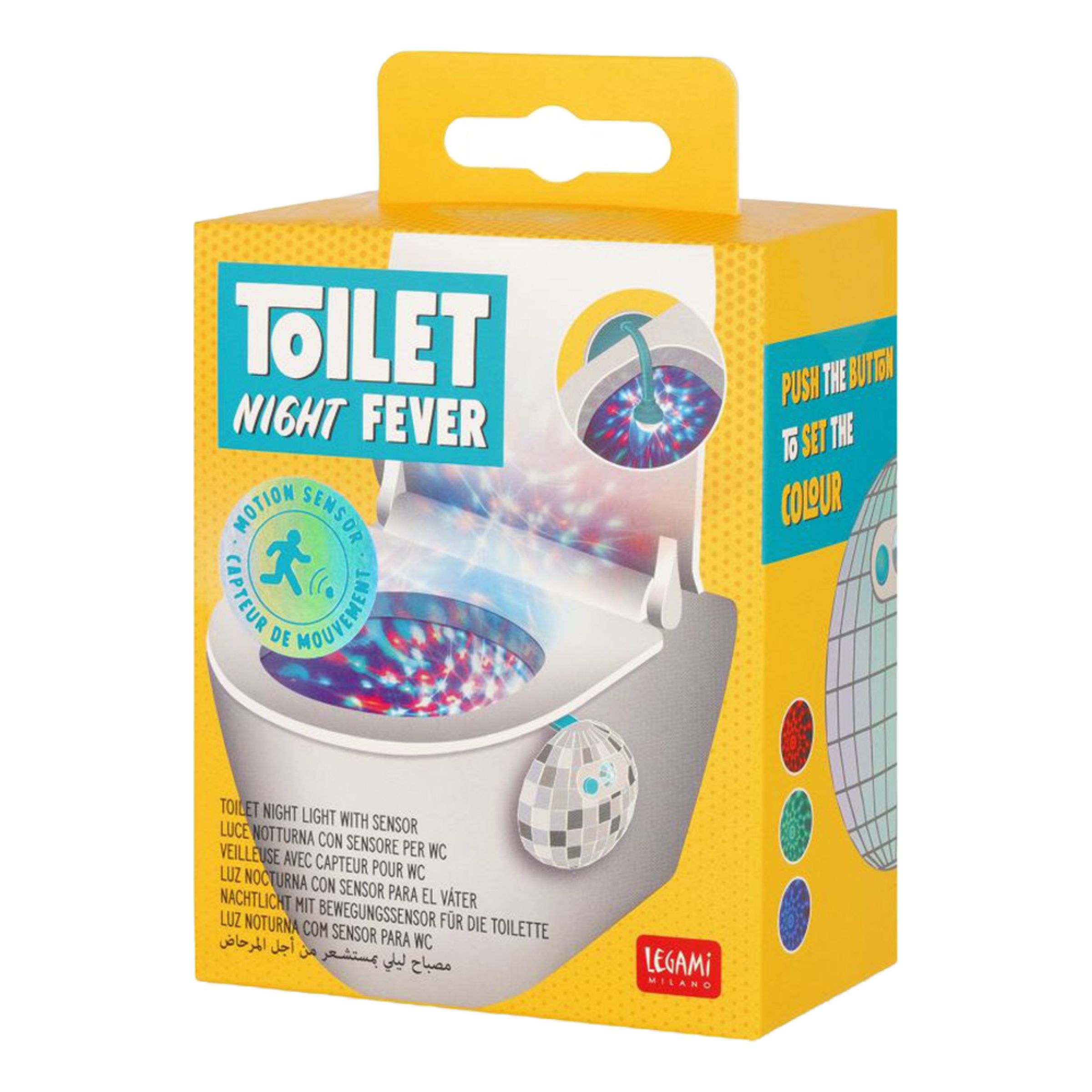 Lampa Toilet Night Fever | Hem - Festartiklar - Discobelysning | Maskeradspecialisten