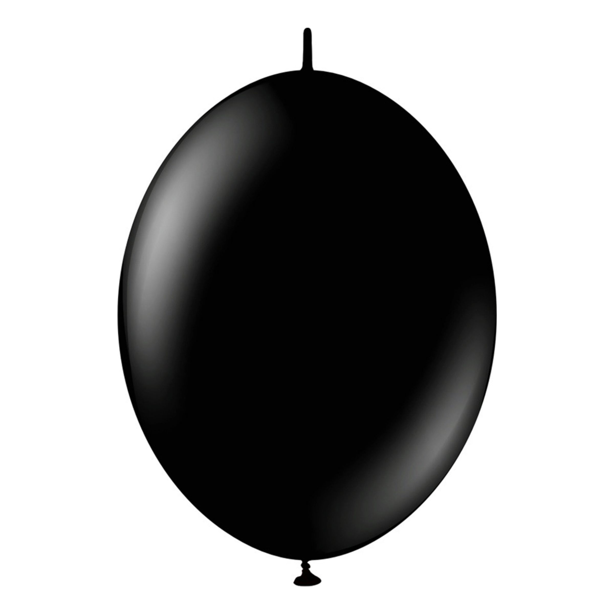 Lenkballonger K-Link Svart - 50-pakning