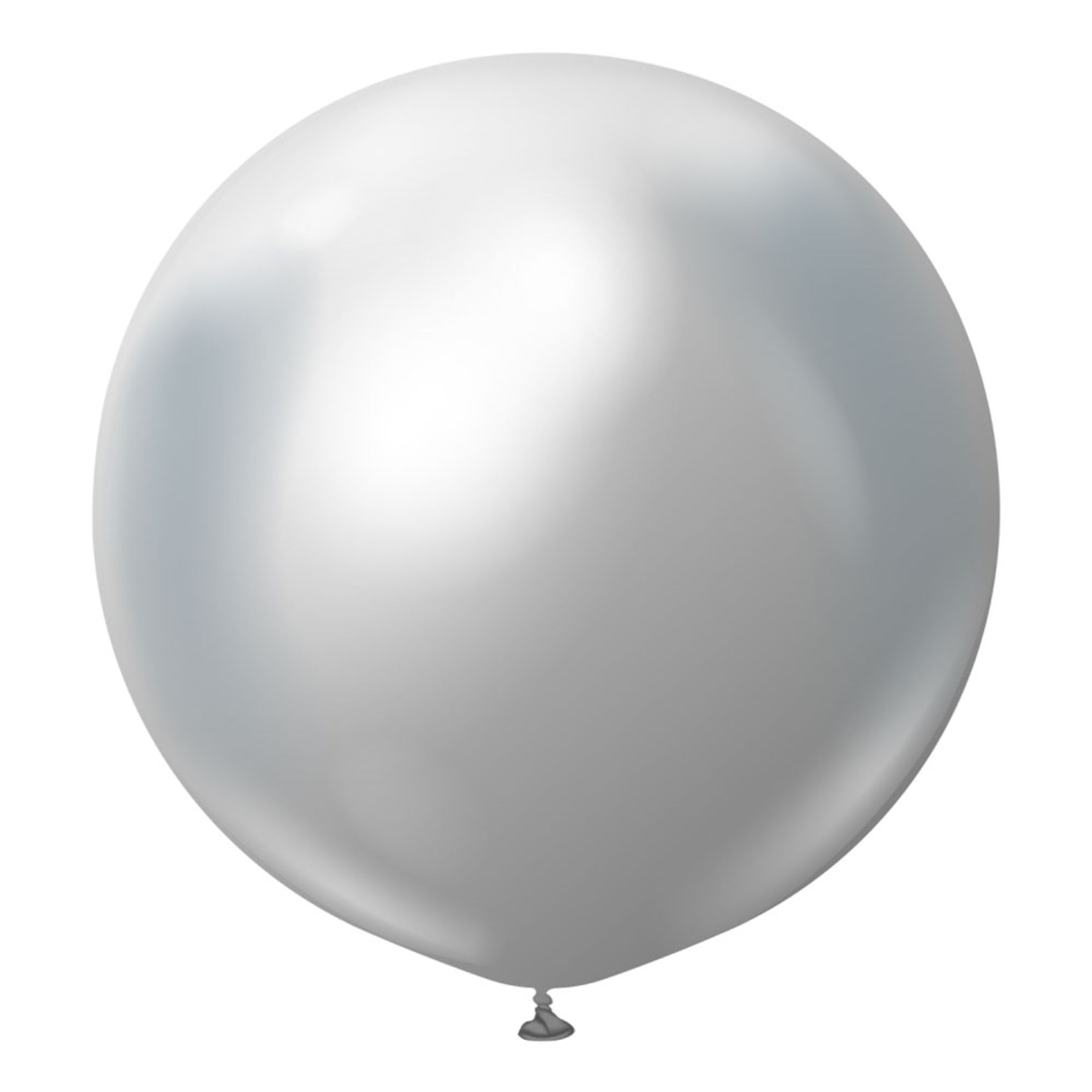 Balloner Professional Gigantiske Sølv Chrome - 2-stk