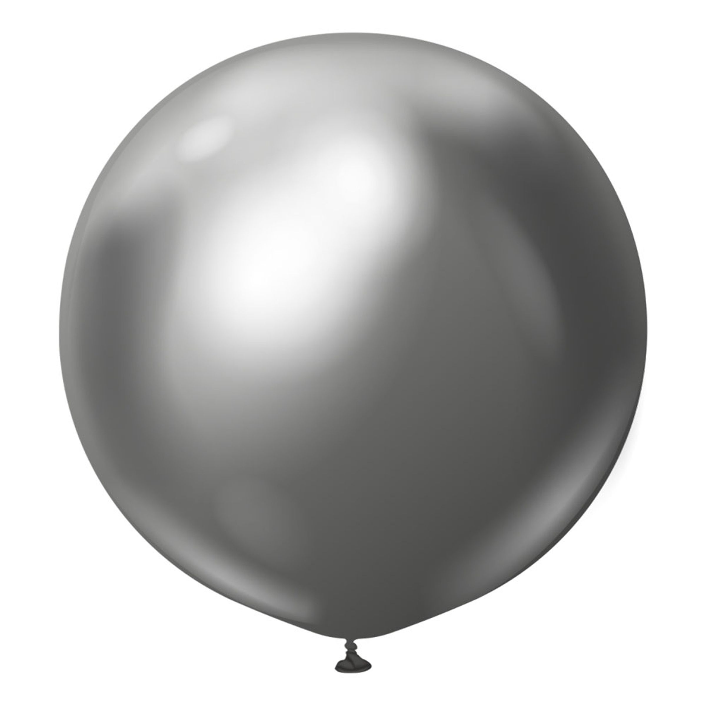 Balloner Professional Gigantiska Space Grey Chrome - 2-pak