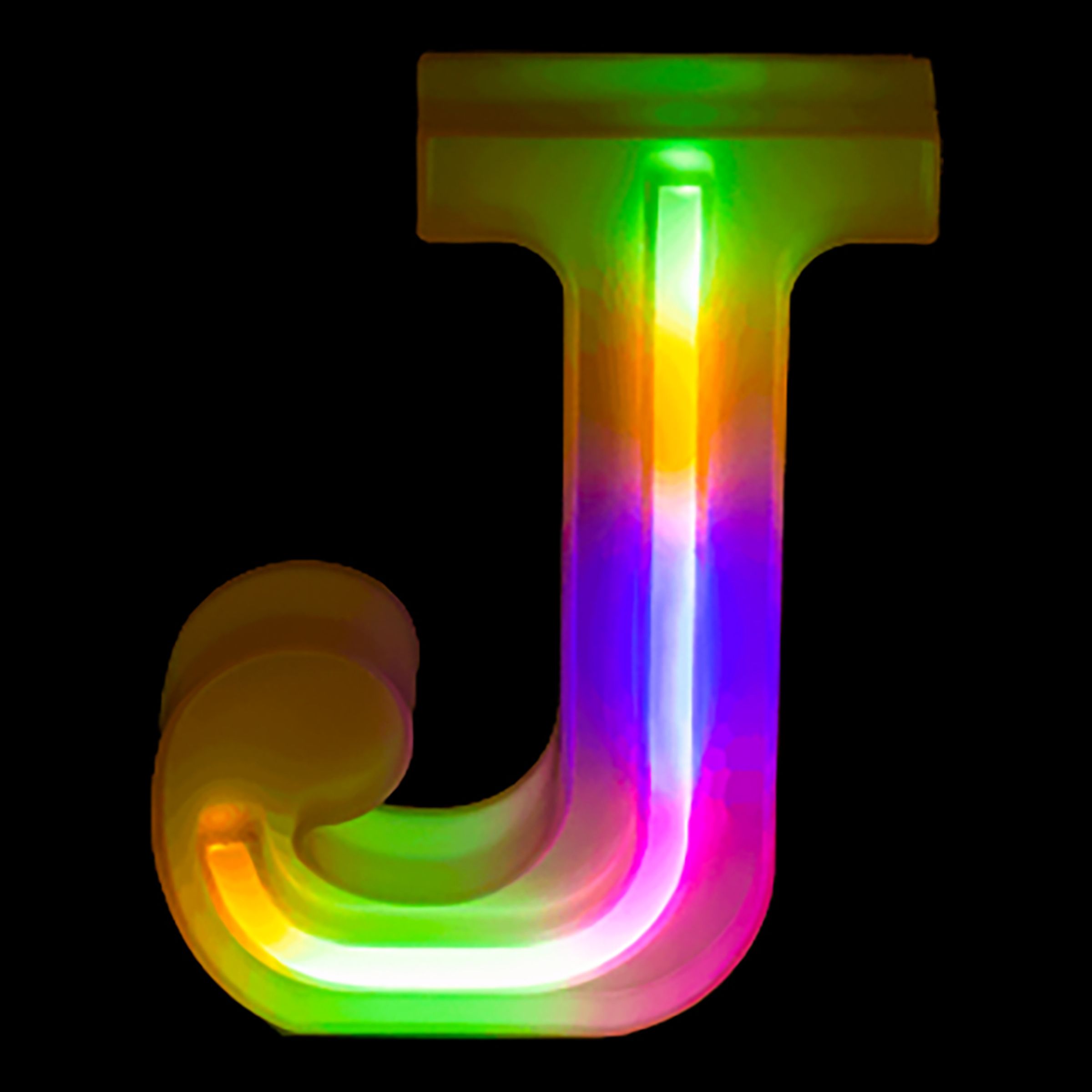 LED Bokstav Neon - Bokstav J | Hem - Teman - Presenter - Barnpresenter | Pryloteket