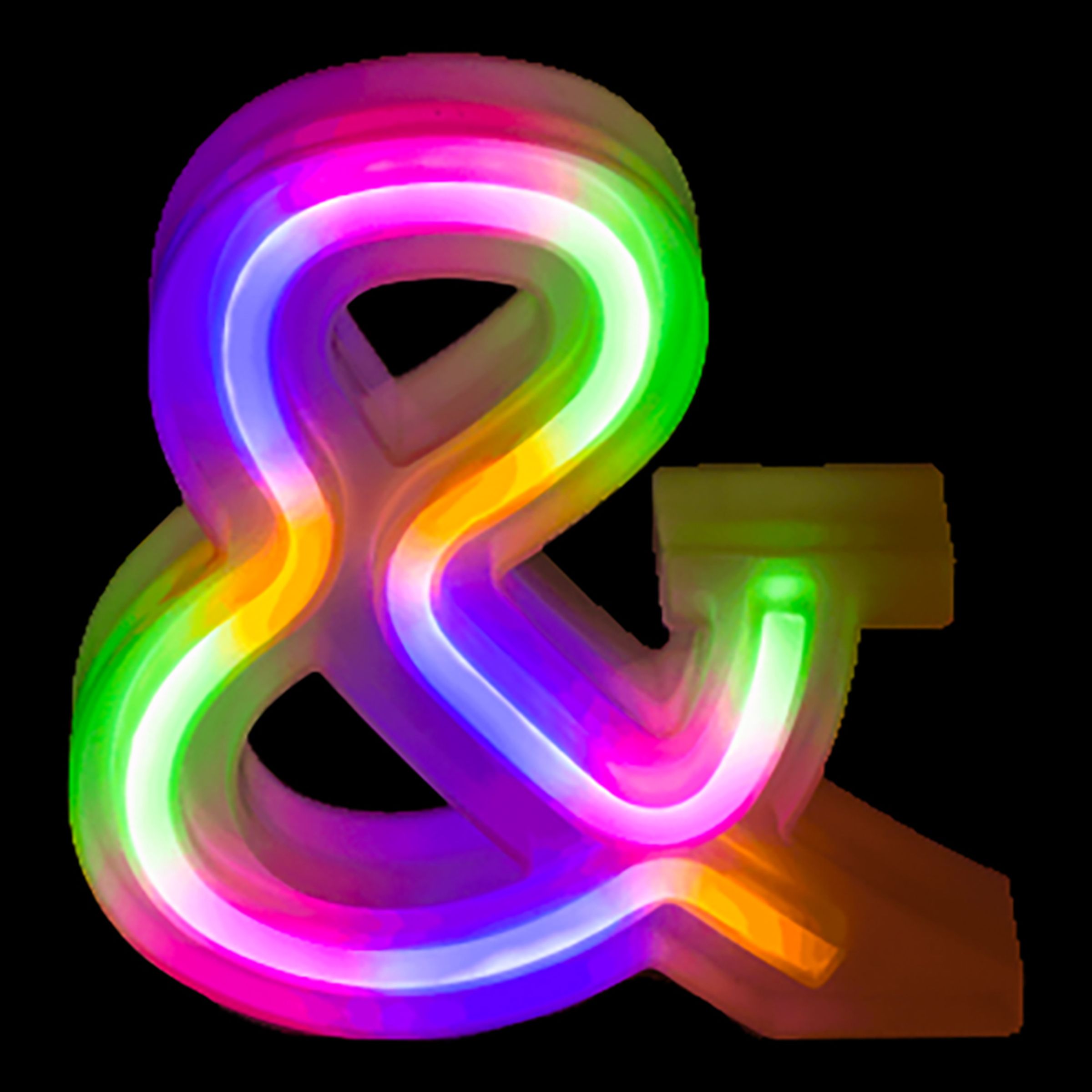 LED Bokstav Neon - Tecken & | Hem - Teman - Presenter - Barnpresenter | Pryloteket