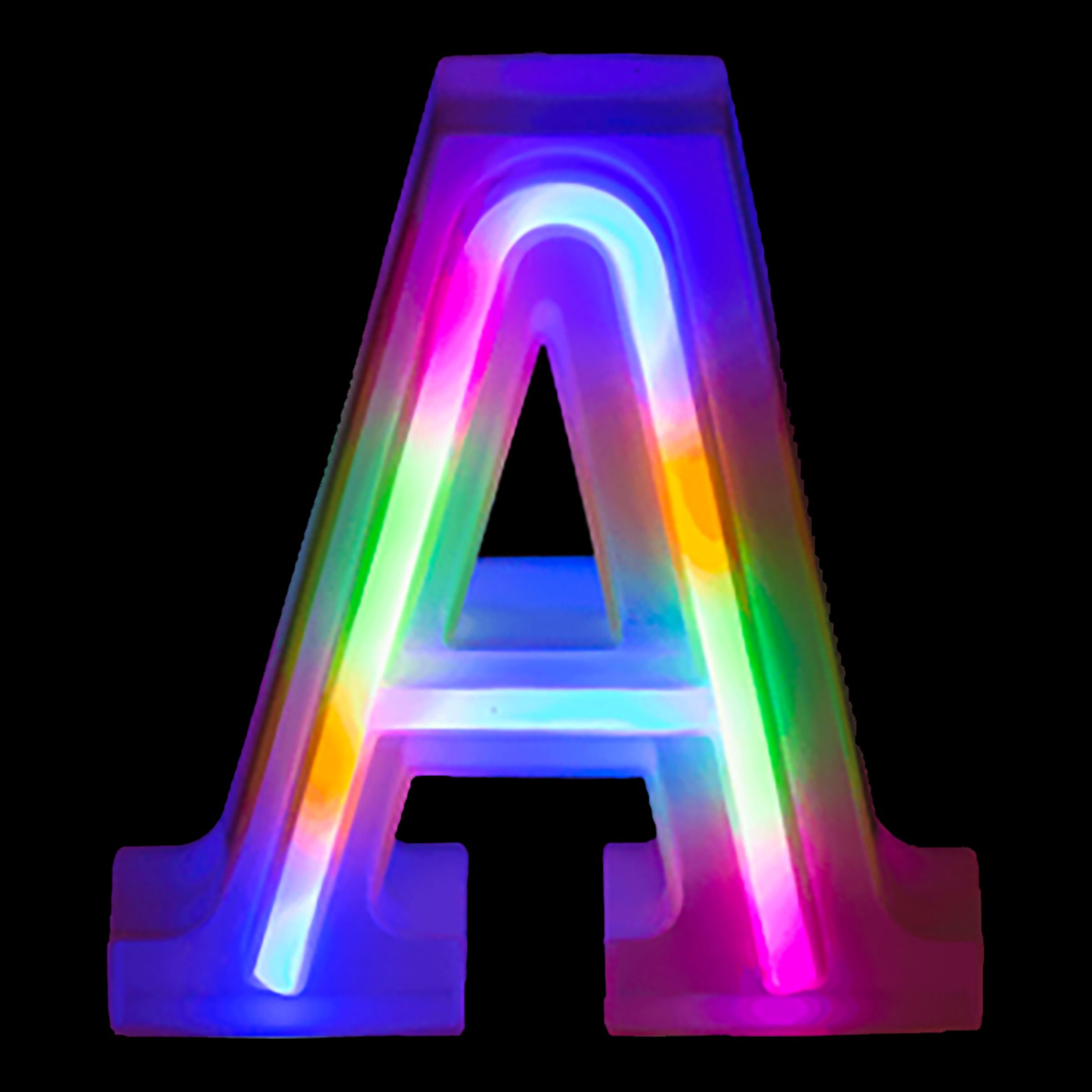 LED Bokstav Neon - Bokstav A | Hem - Teman - Presenter - Barnpresenter | Pryloteket