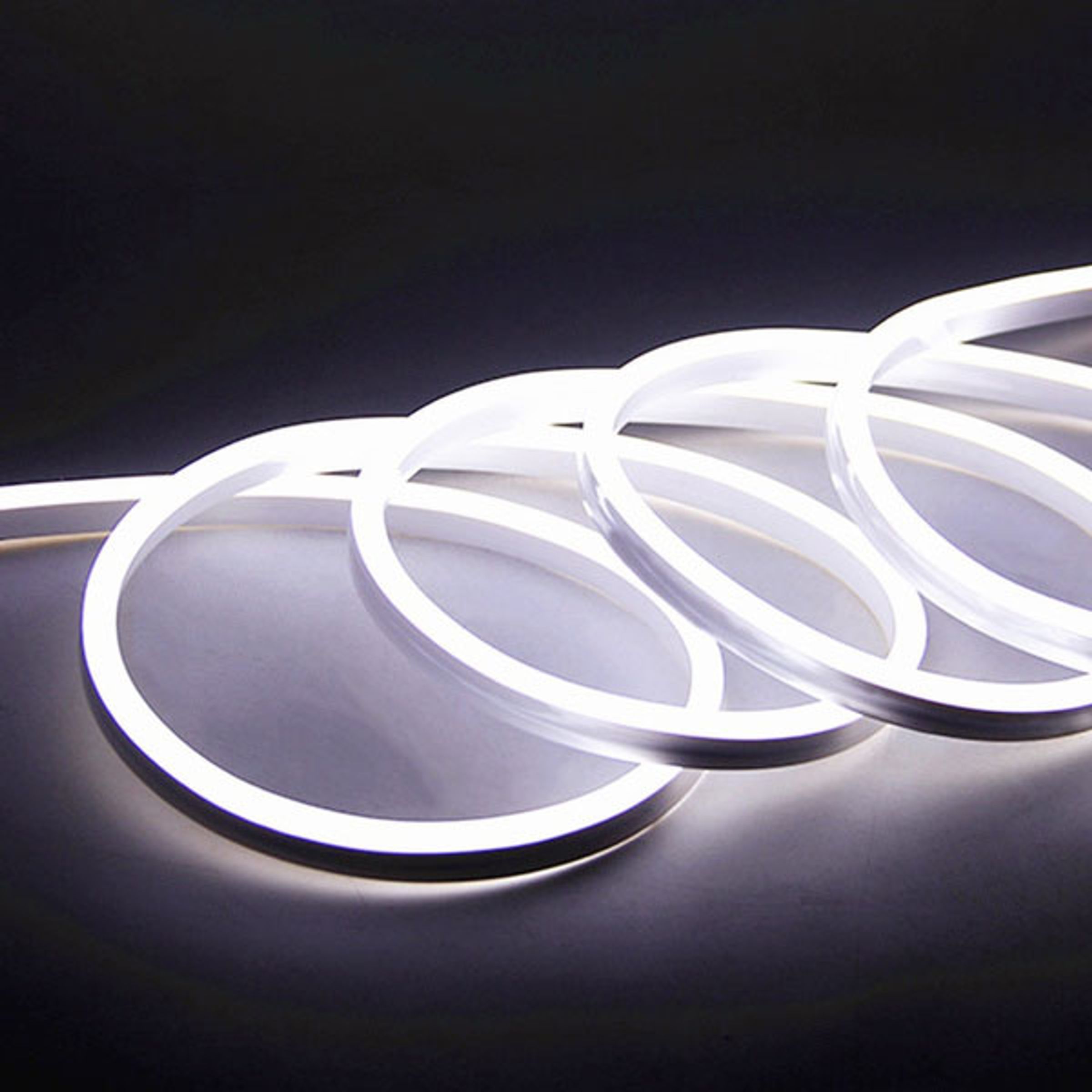 LED Neon Strip Lyskæde - Hvid