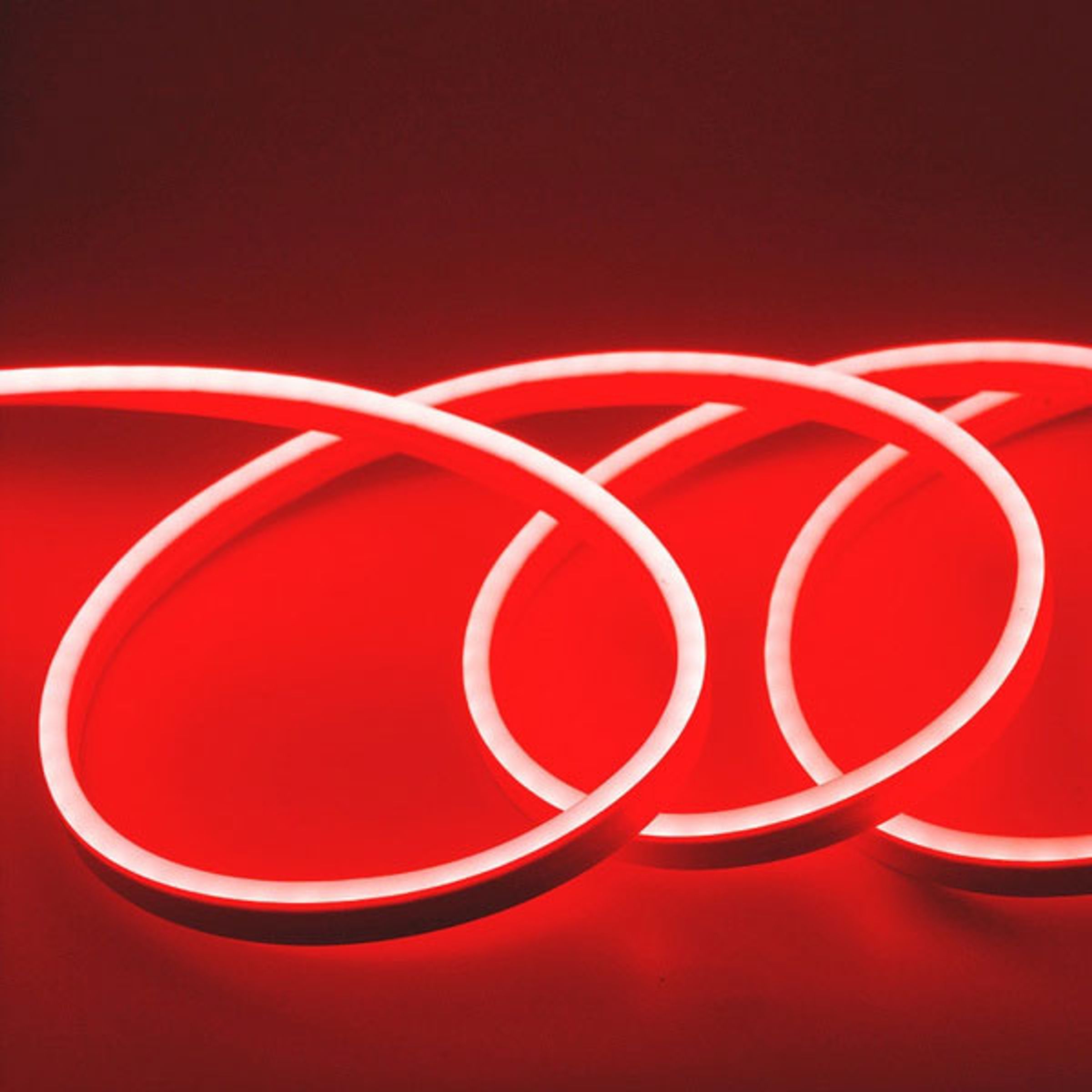 LED Neon Strip Lyskæde - Rød