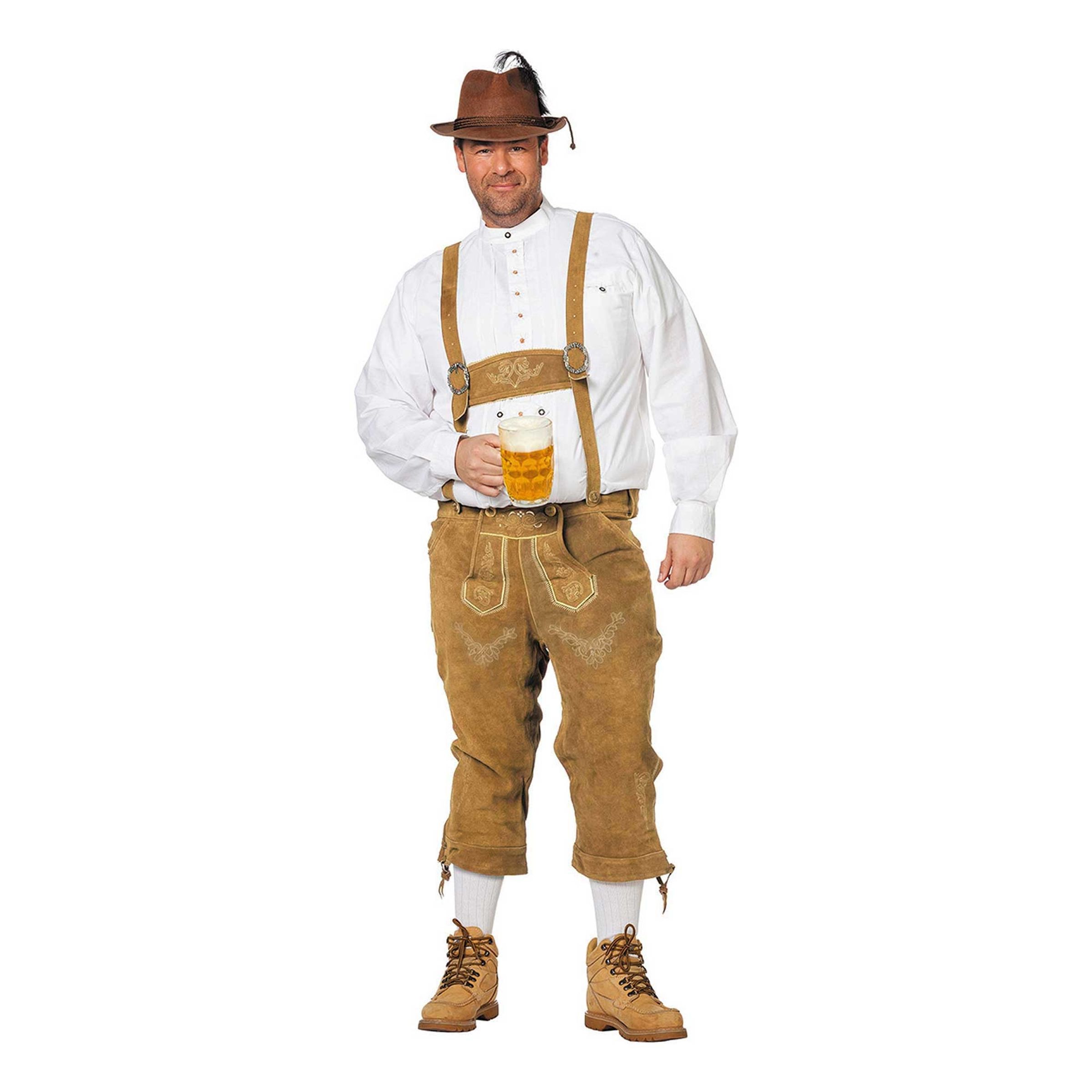 Lederhosen Super Deluxe Beige - X-Large