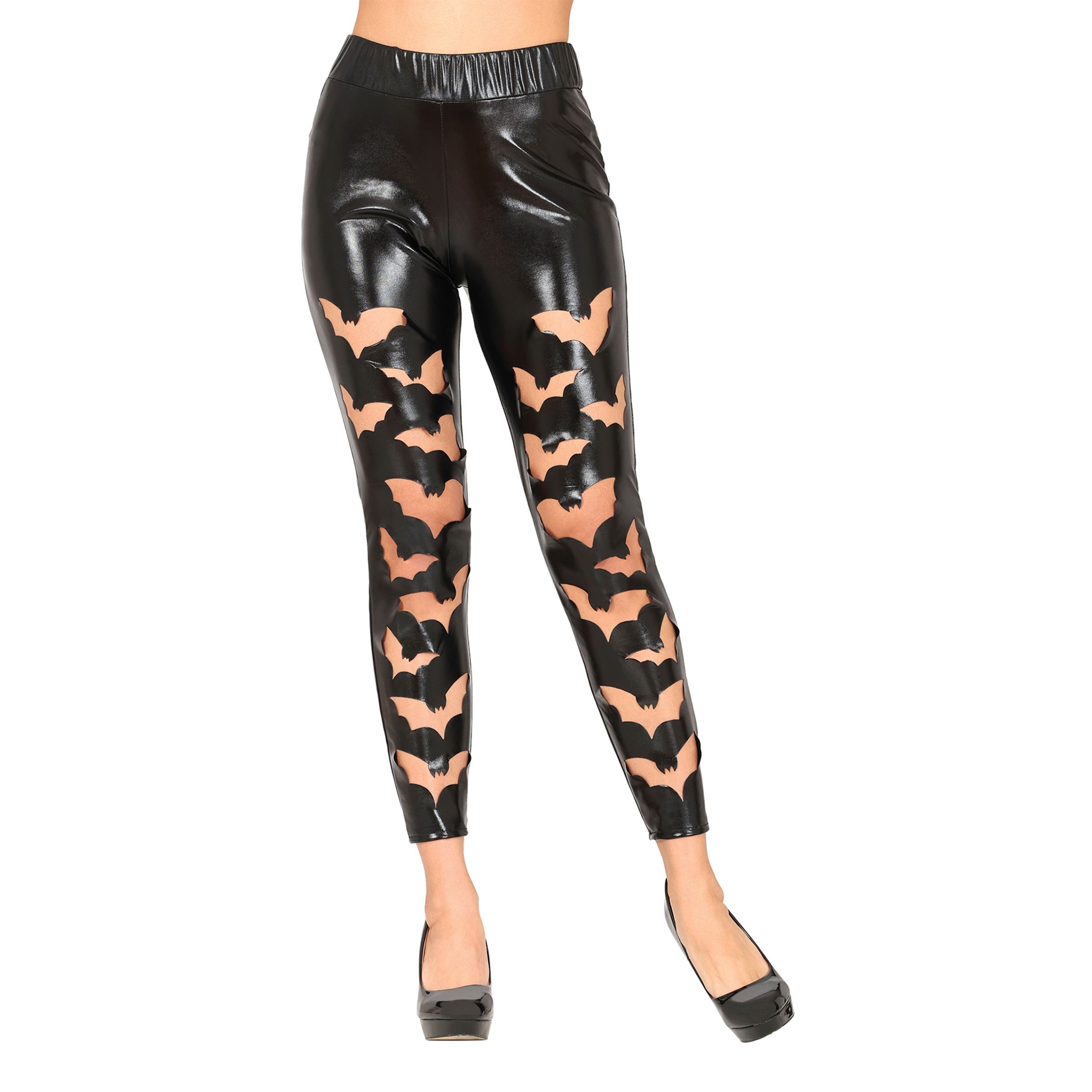 Leggings med flagermusemønster - Medium