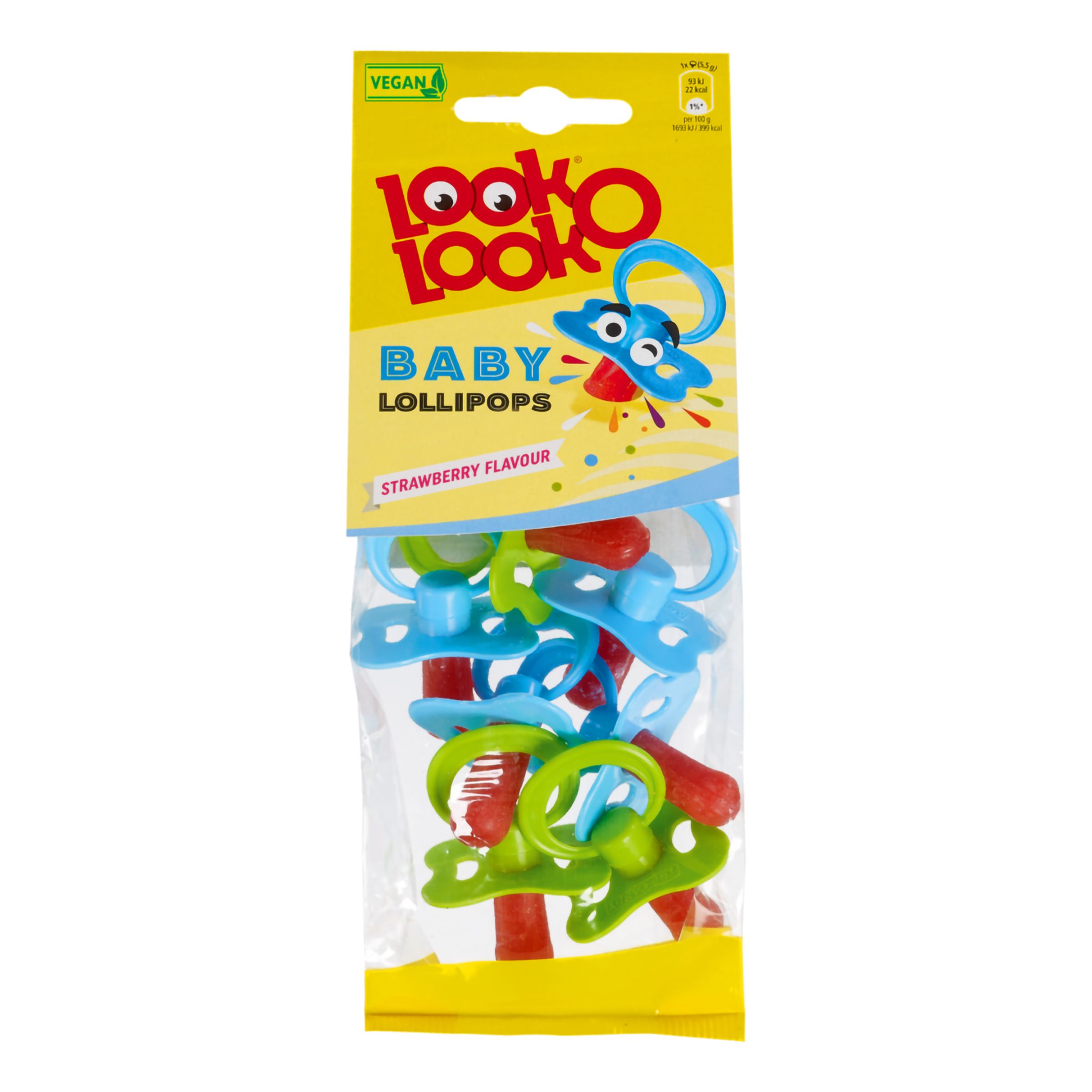 Look-O-Look Baby Lollipops - 37 g | Hem - Godis & Läsk - Godis - Klubbor | Maskeradspecialisten
