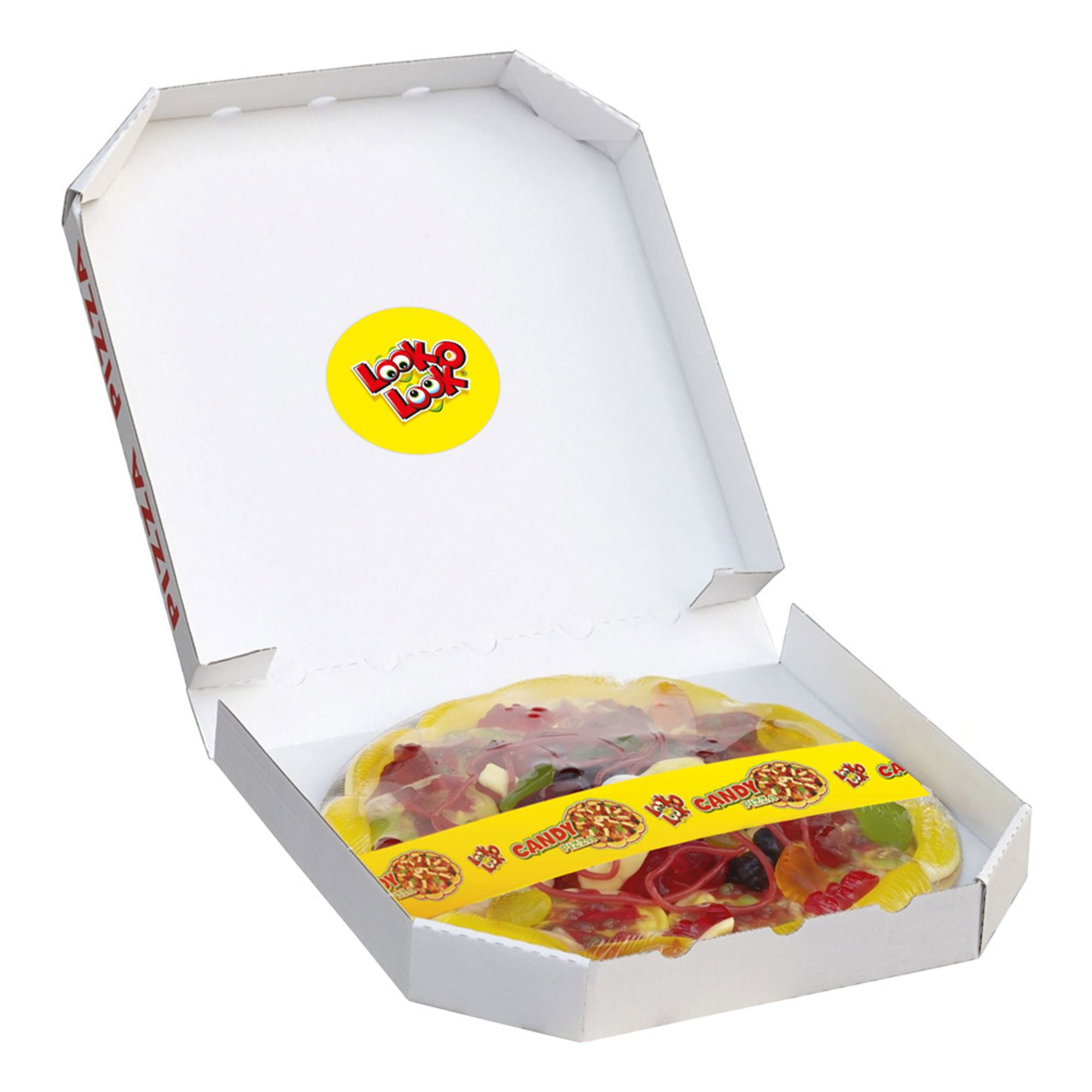 Look-O-Look Pizza Godis - 435 g | Hem - Godis & Läsk - Godis - Gelégodis | Maskeradspecialisten