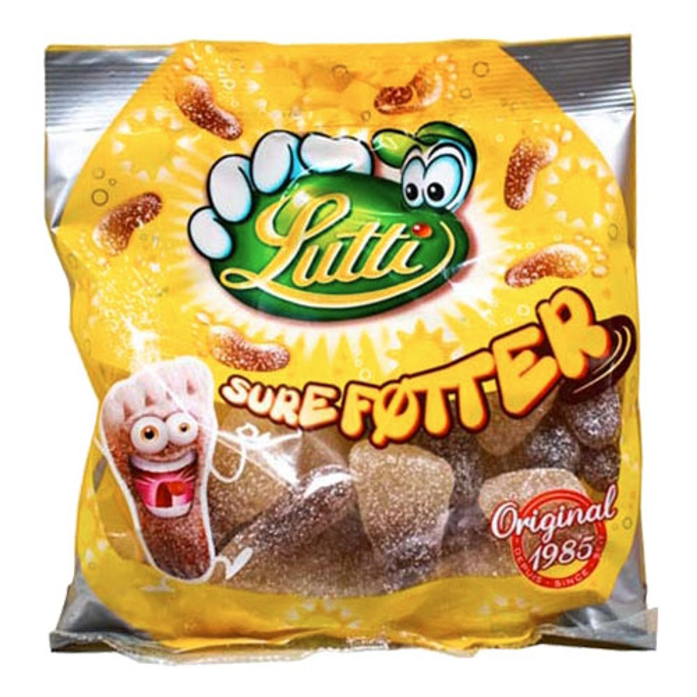 Lutti Sure Fødder i Pose - 130 g