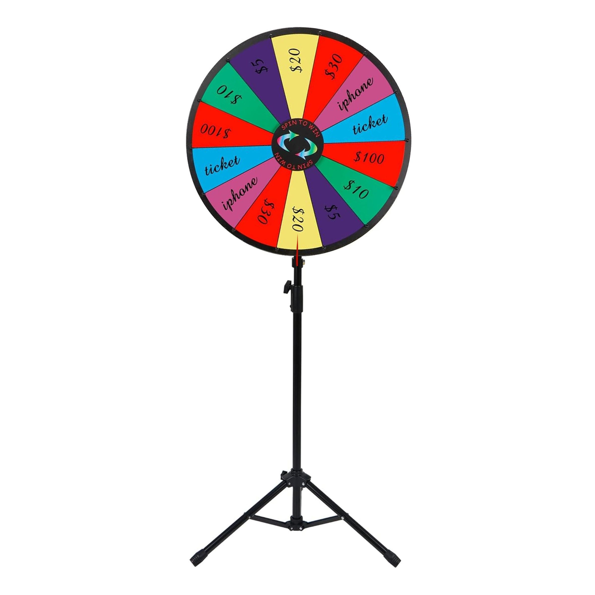 Lyckohjul Golvmodell - Stor | Hem - Teman - Festteman - Casinofest | Party Outlet