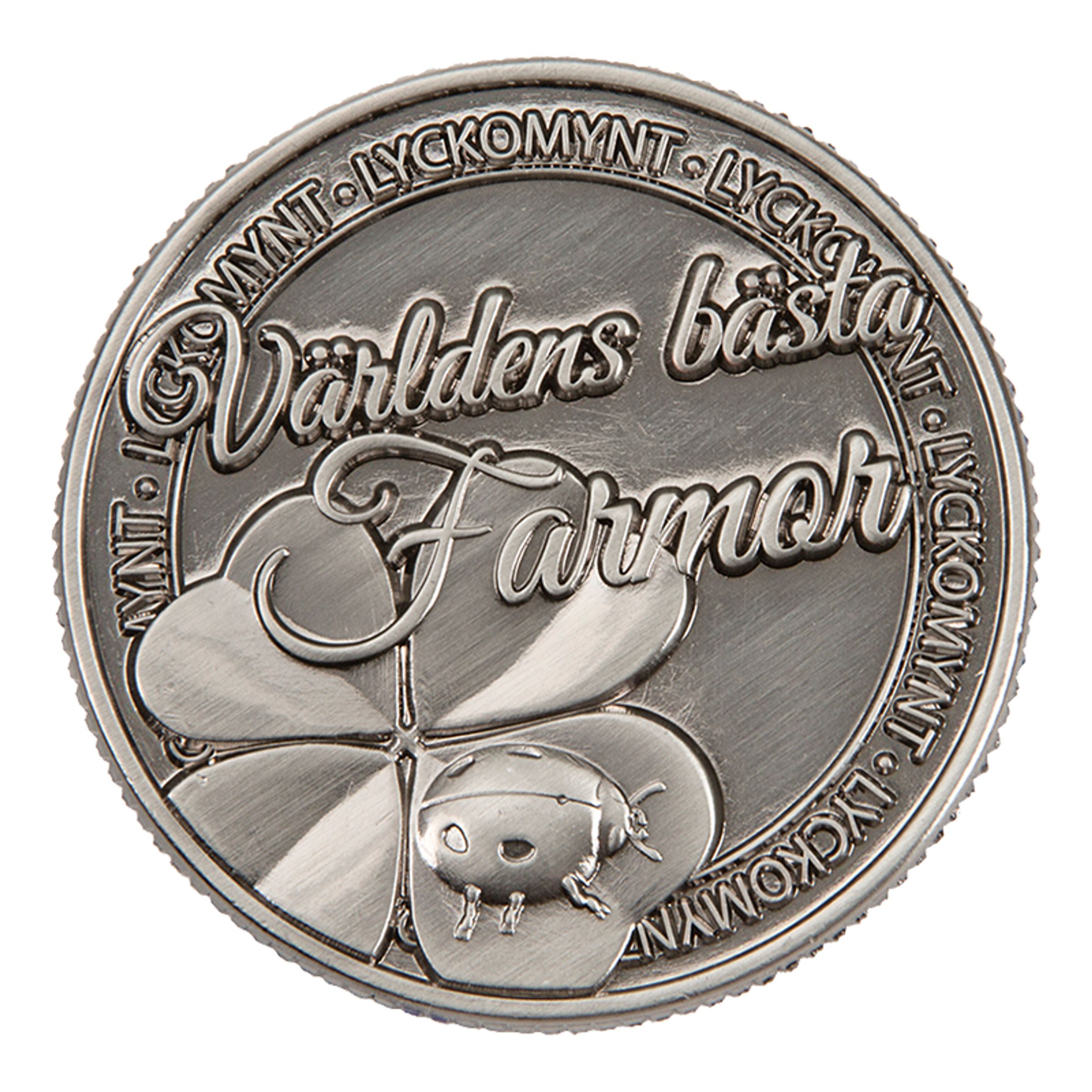 Lyckomynt - Världens Bästa Farmor | Hem - Roliga Prylar - Accessoarer - Smycken | Pryloteket