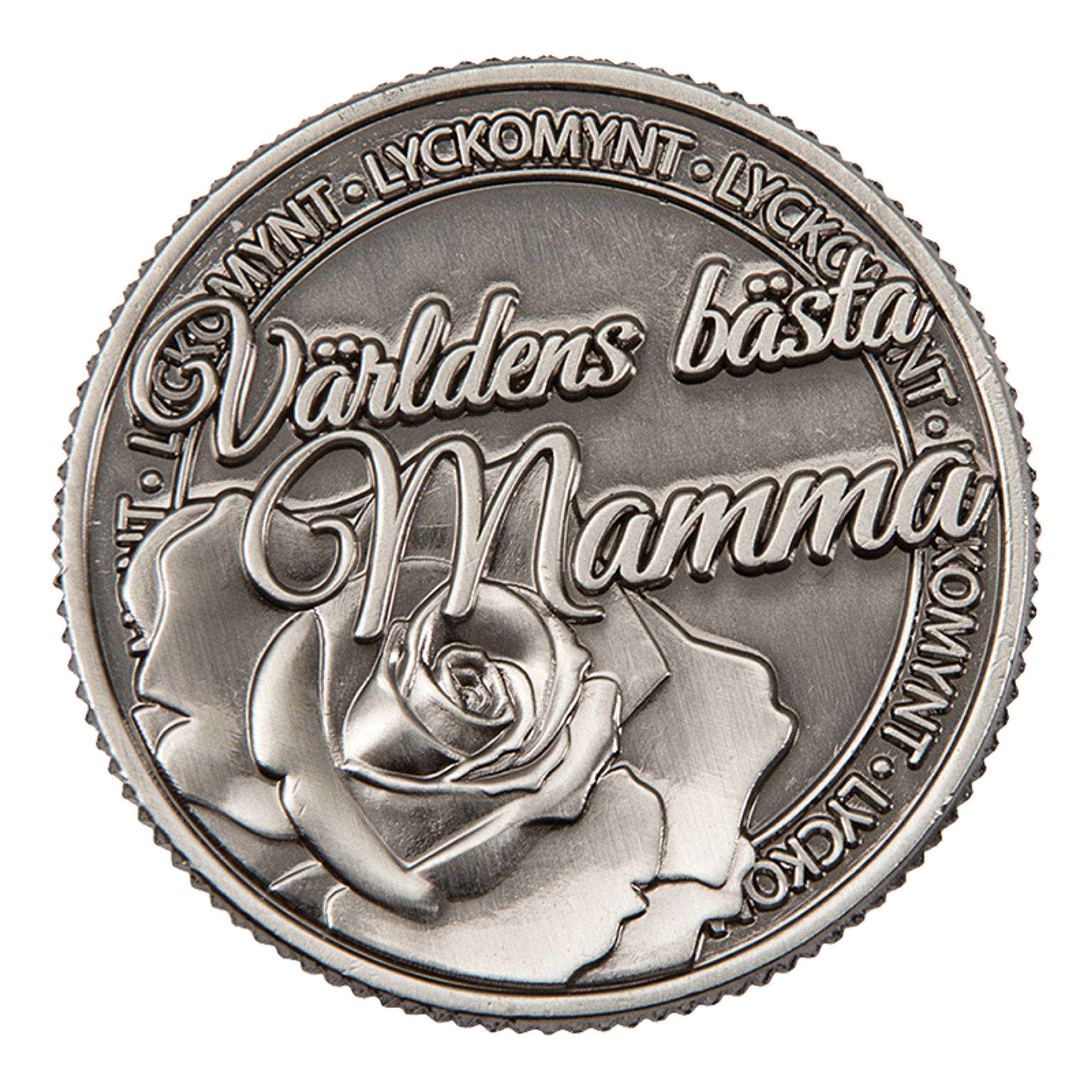 Lyckomynt - Världens Bästa Mamma | Hem - Roliga Prylar - Accessoarer - Smycken | Pryloteket