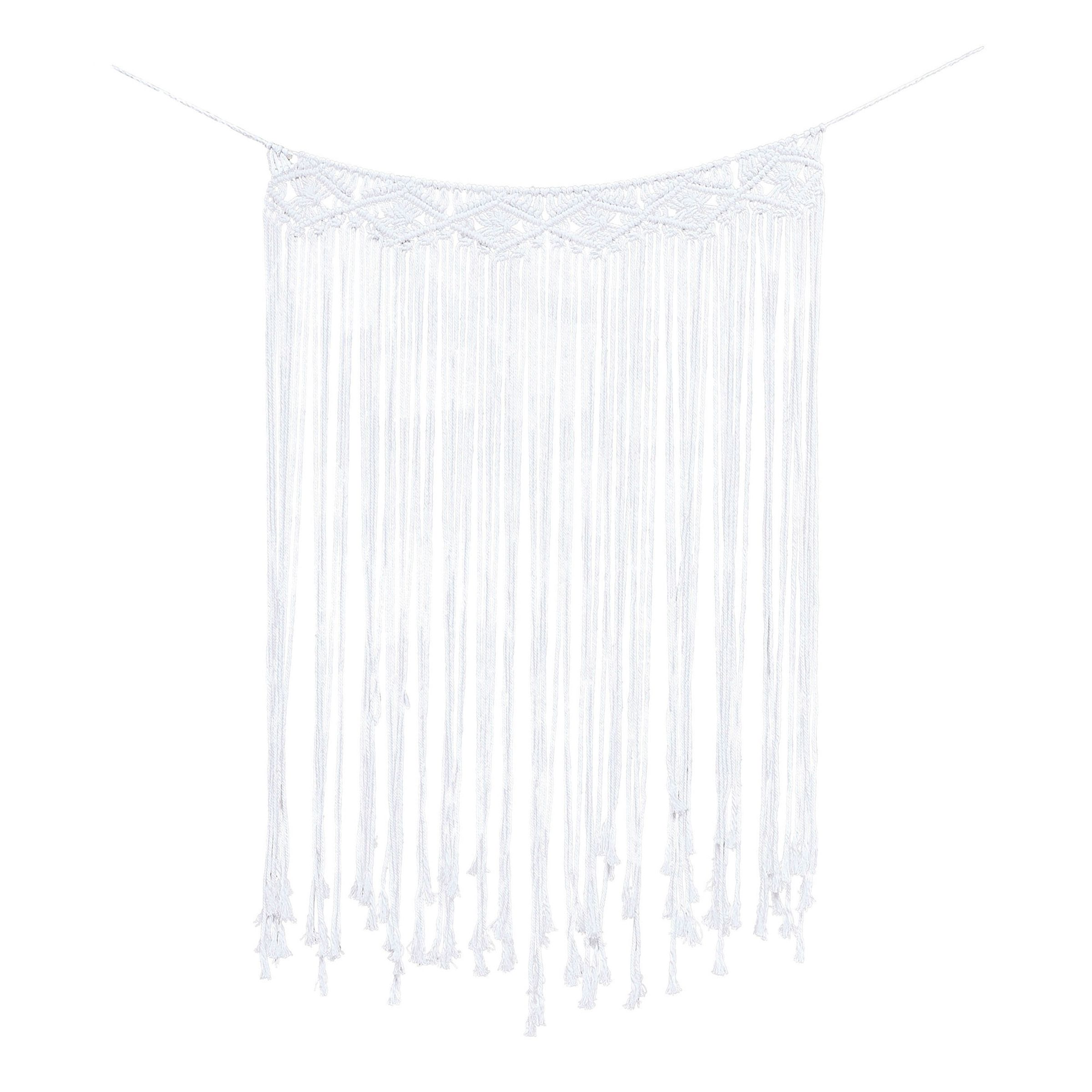 Macrame Backdrop | Hem - Teman - Färger - Vit | Pryloteket