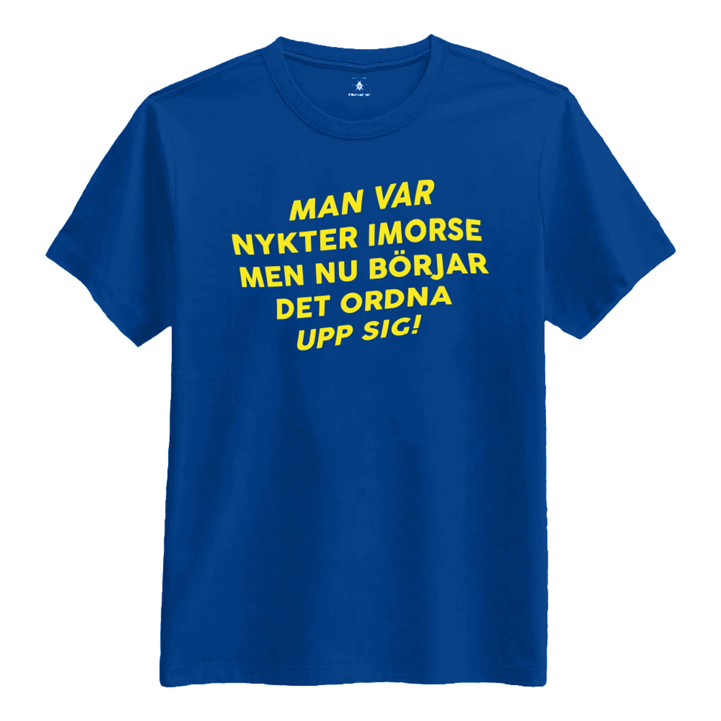 Man Var Nykter I Morse... T-shirt - Large | Hem - Roliga Prylar - Kläder - T-Shirts | Pryloteket
