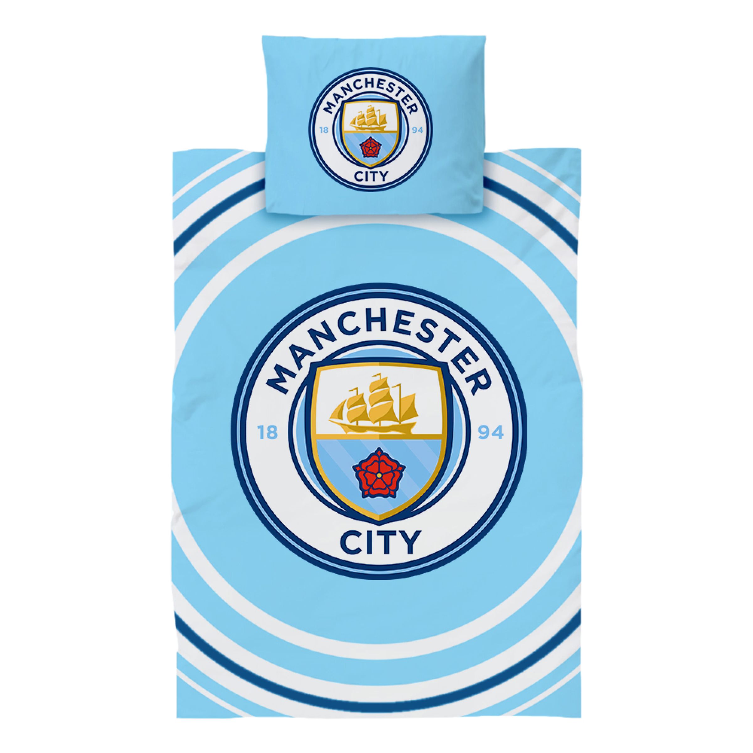 Manchester City Bäddset | Hem - Roliga Prylar - Hobby & Fritid - Supporterprylar | Pryloteket