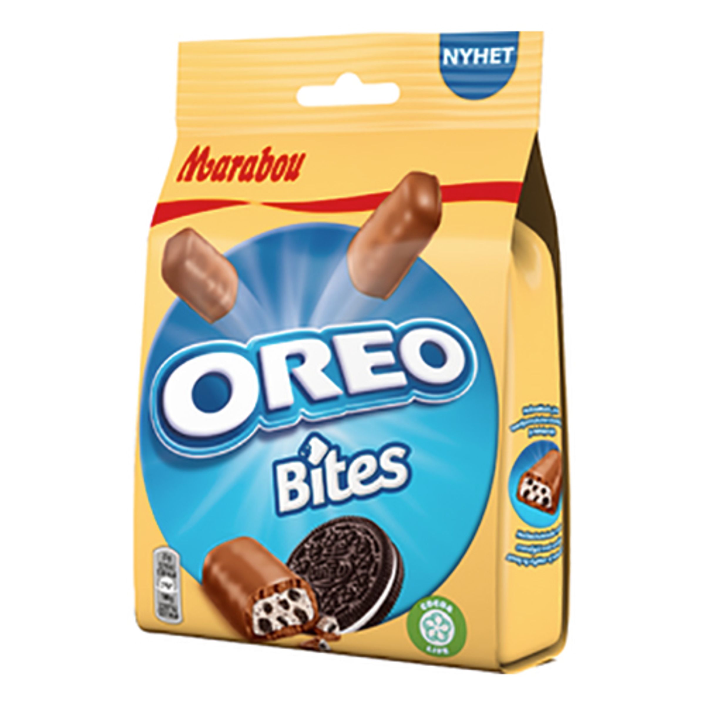 Marabou Bites Oreo - 140 g | Hem - Godis & Läsk - Godis - Choklad | Maskeradspecialisten