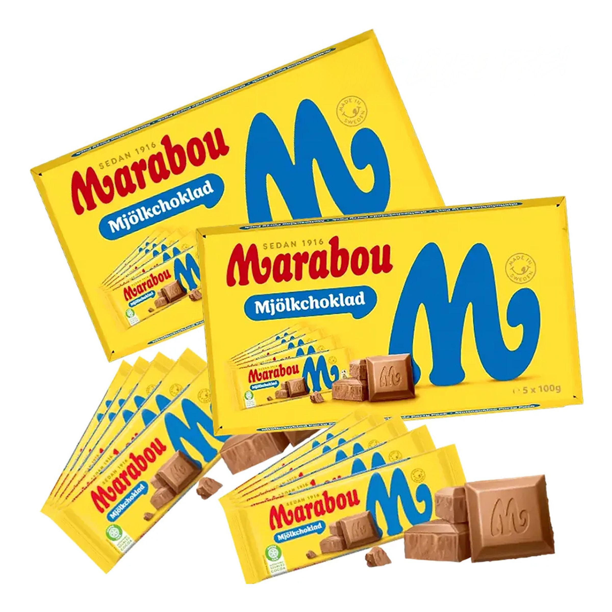 Marabou Mjölkchoklad Party Pack - 500 g | Hem - Teman - Presenter - Roliga Presenter | Maskeradspecialisten