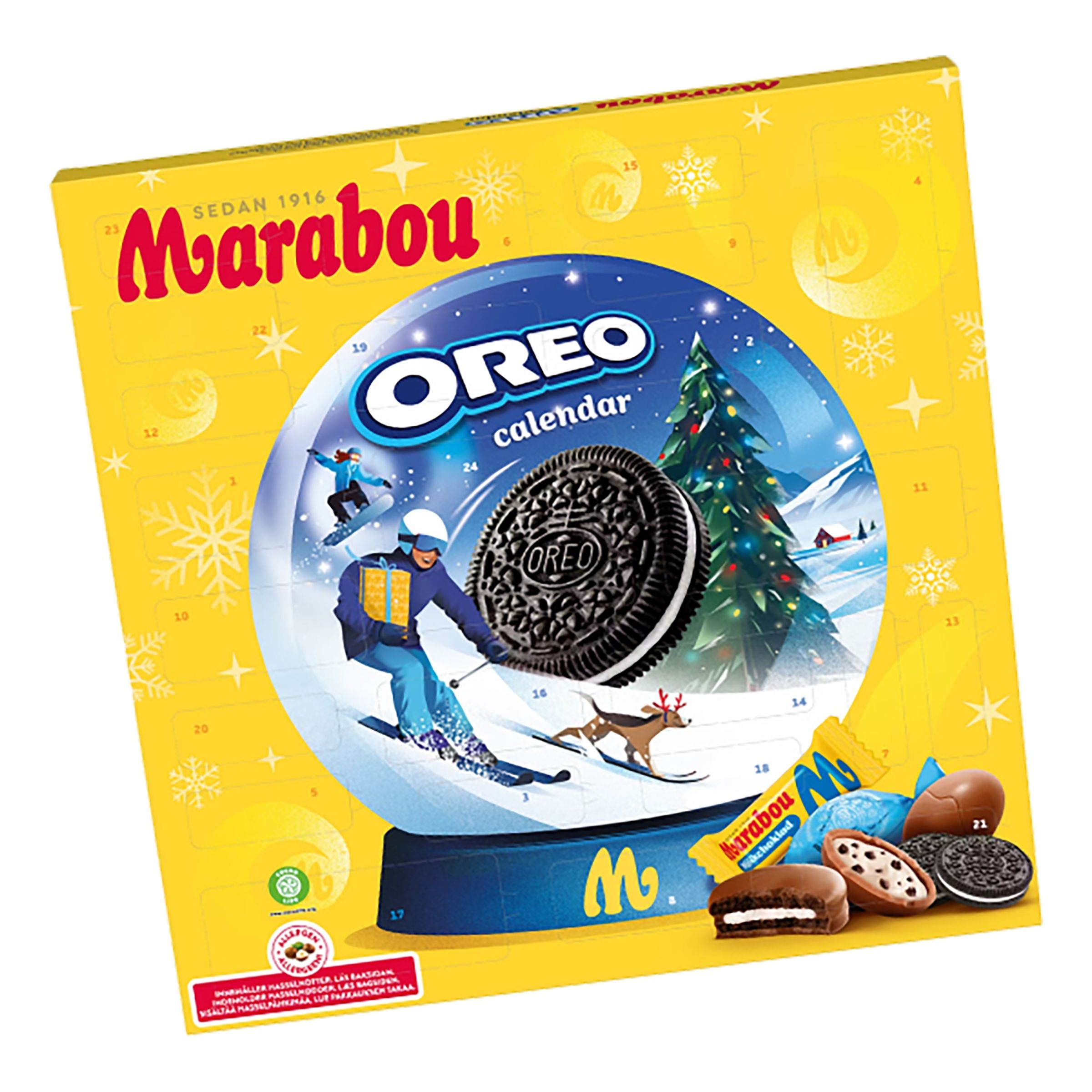 Marabou Oreo Julekalender - 275 gram